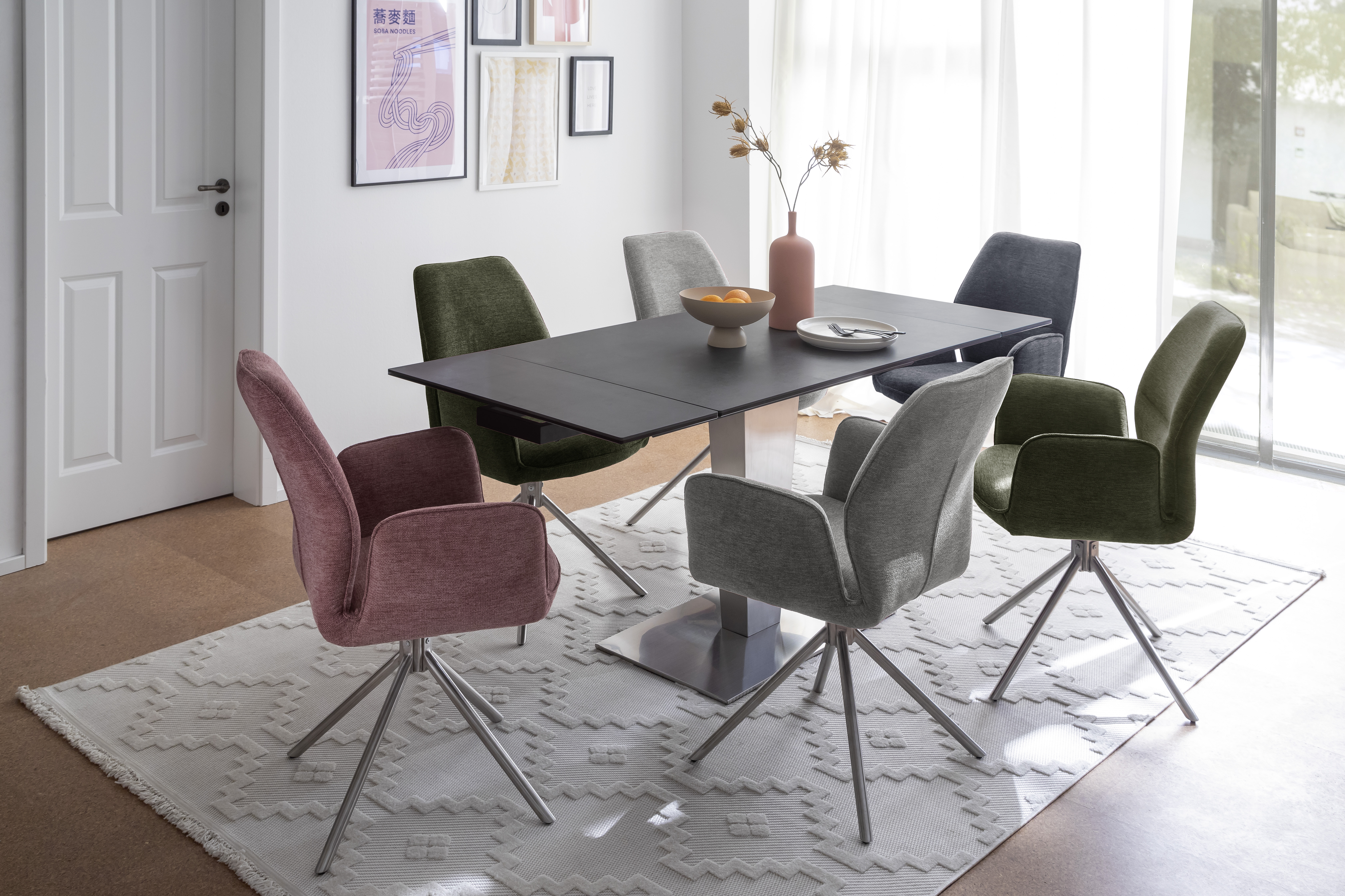 MCA Tisch Pesaro mit Suhl Greyton 
