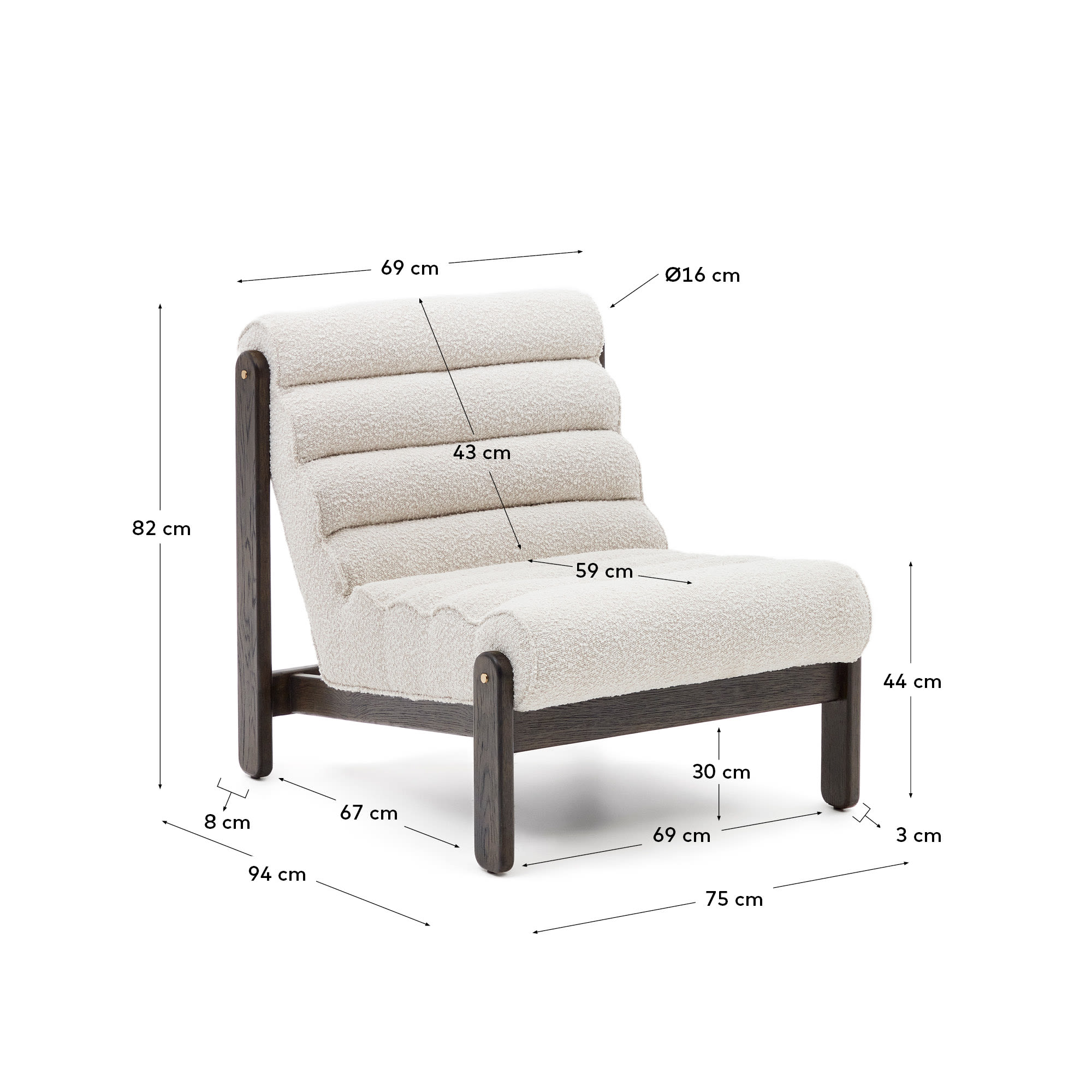 KAVE HOME Sessel MAGIRA