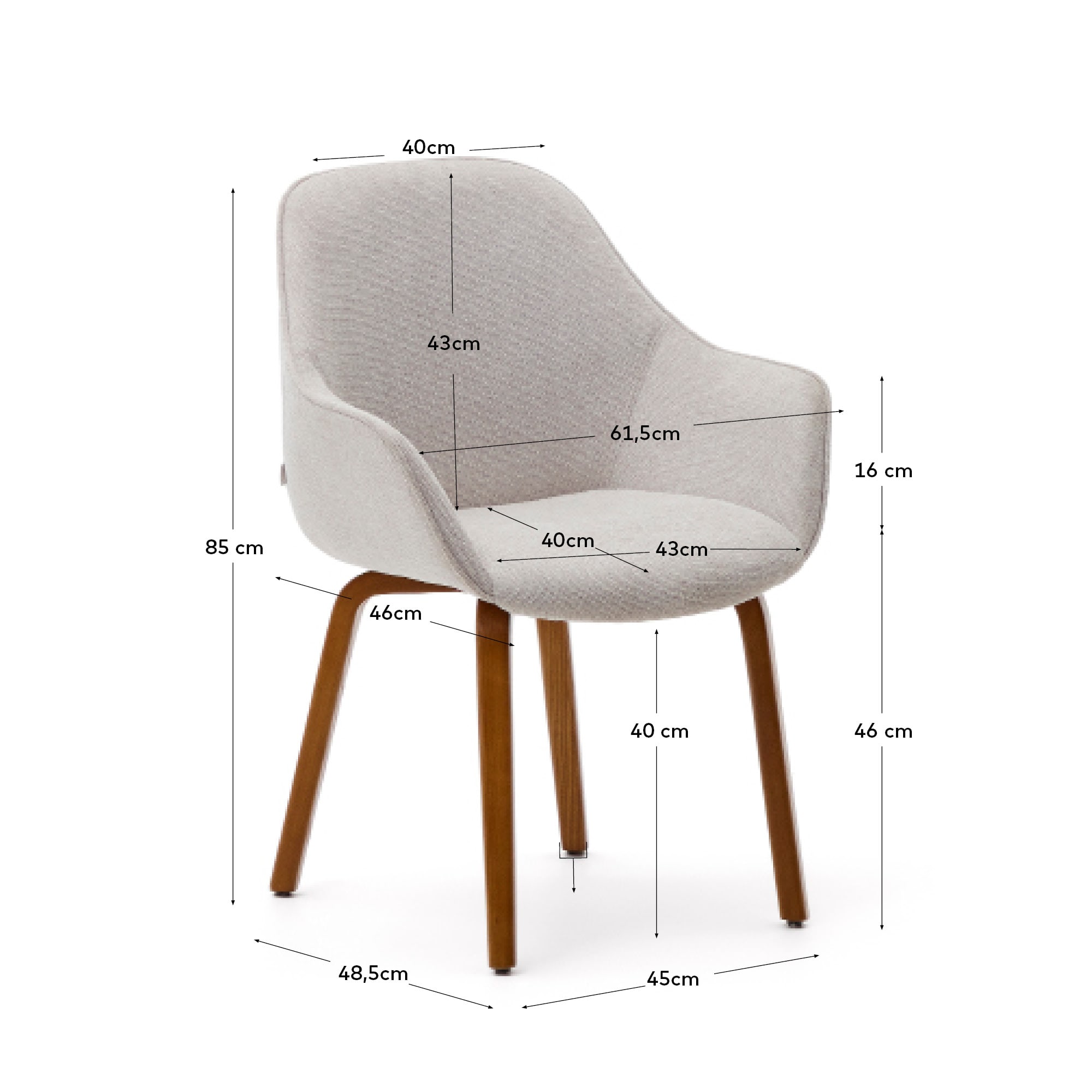 KAVE HOME Stuhl ALELI KAVE HOME Stuhl ALELI