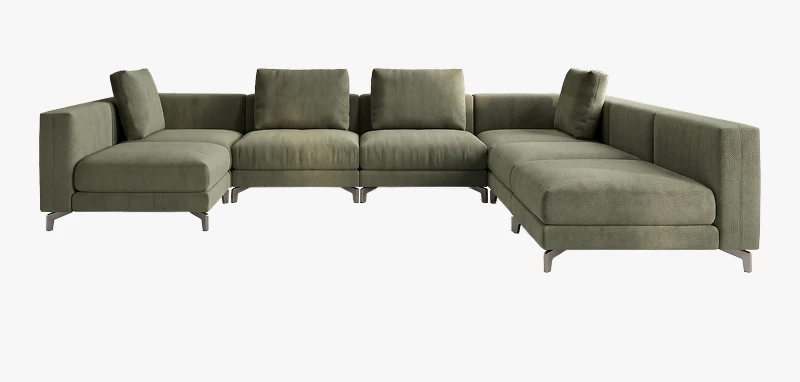 NUVOLA Rolf Benz Sofaform U-Form