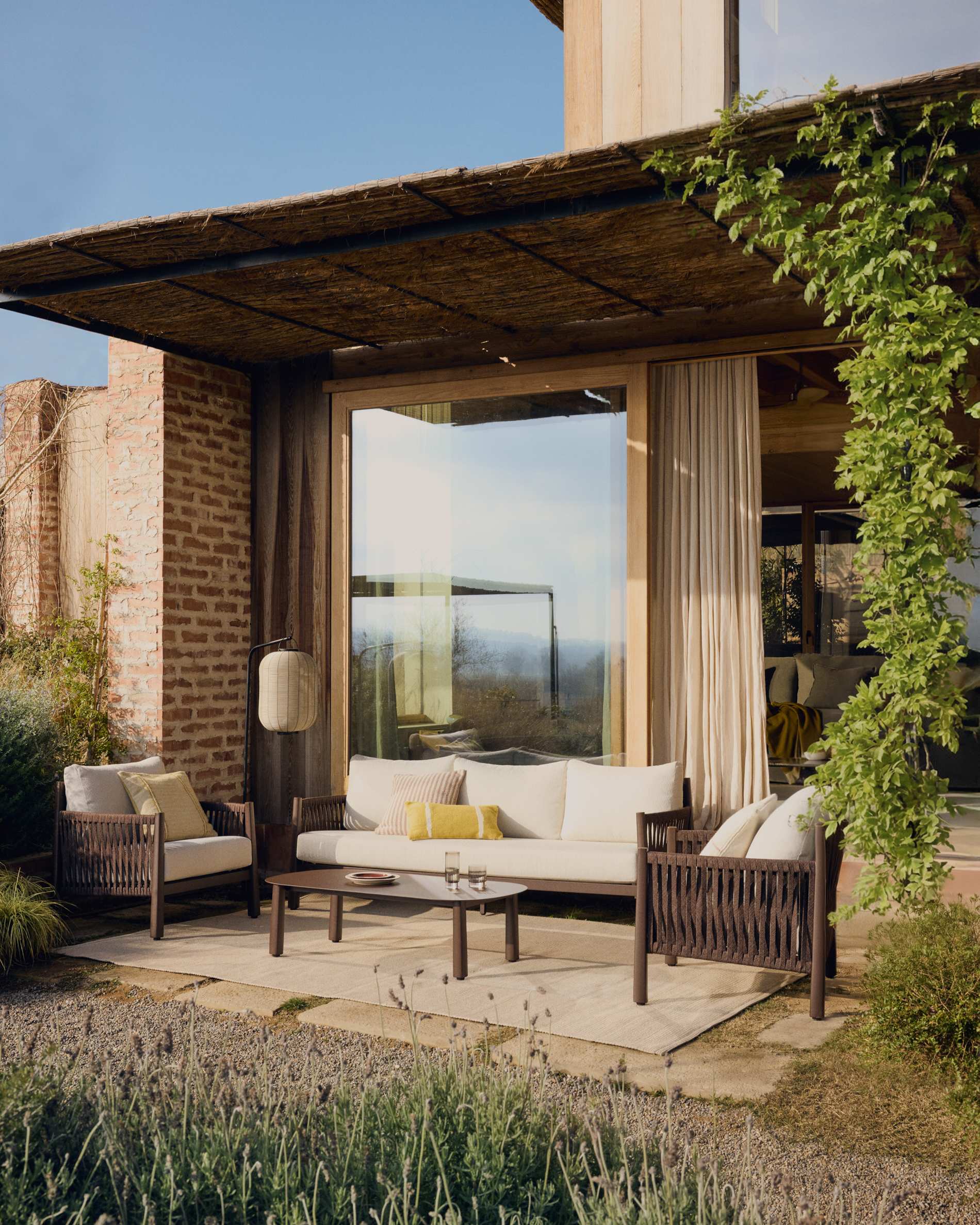 KAVE HOME Ensemble salon de jardin ALERIA