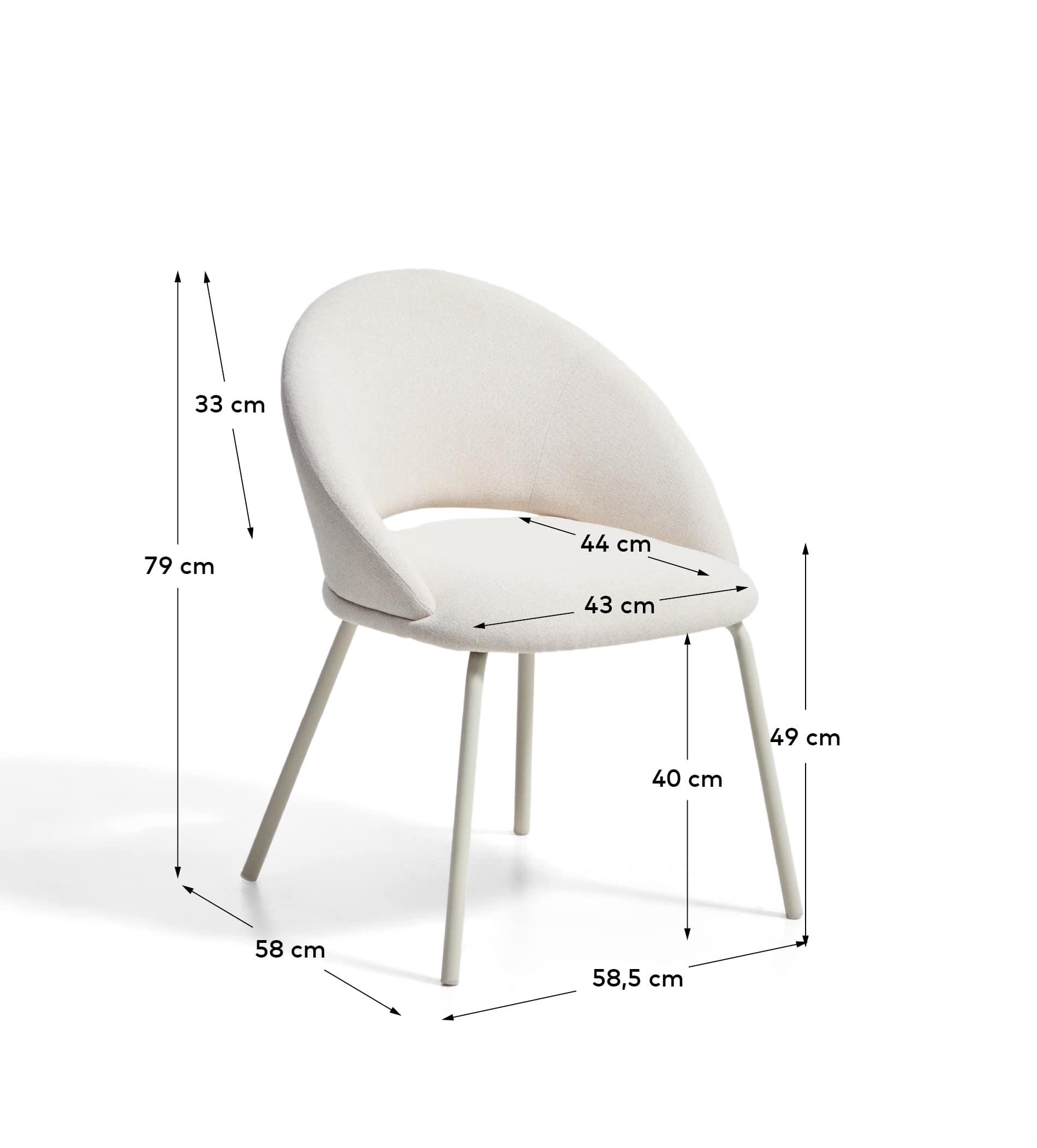 KAVE HOME Stuhl BONALI