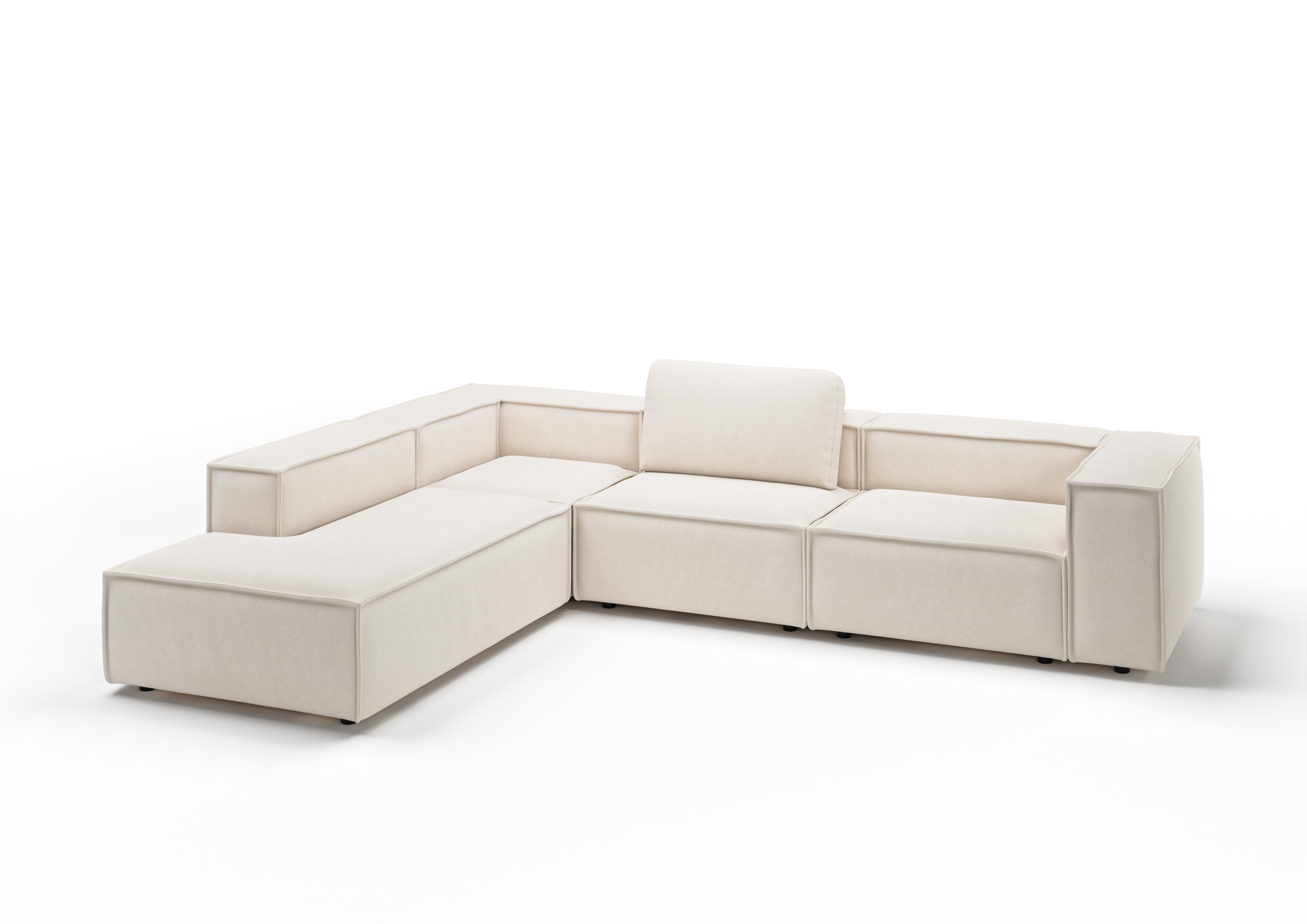 FAEE Sofa FREJA in Webstoff FAEE Sofa FREJA