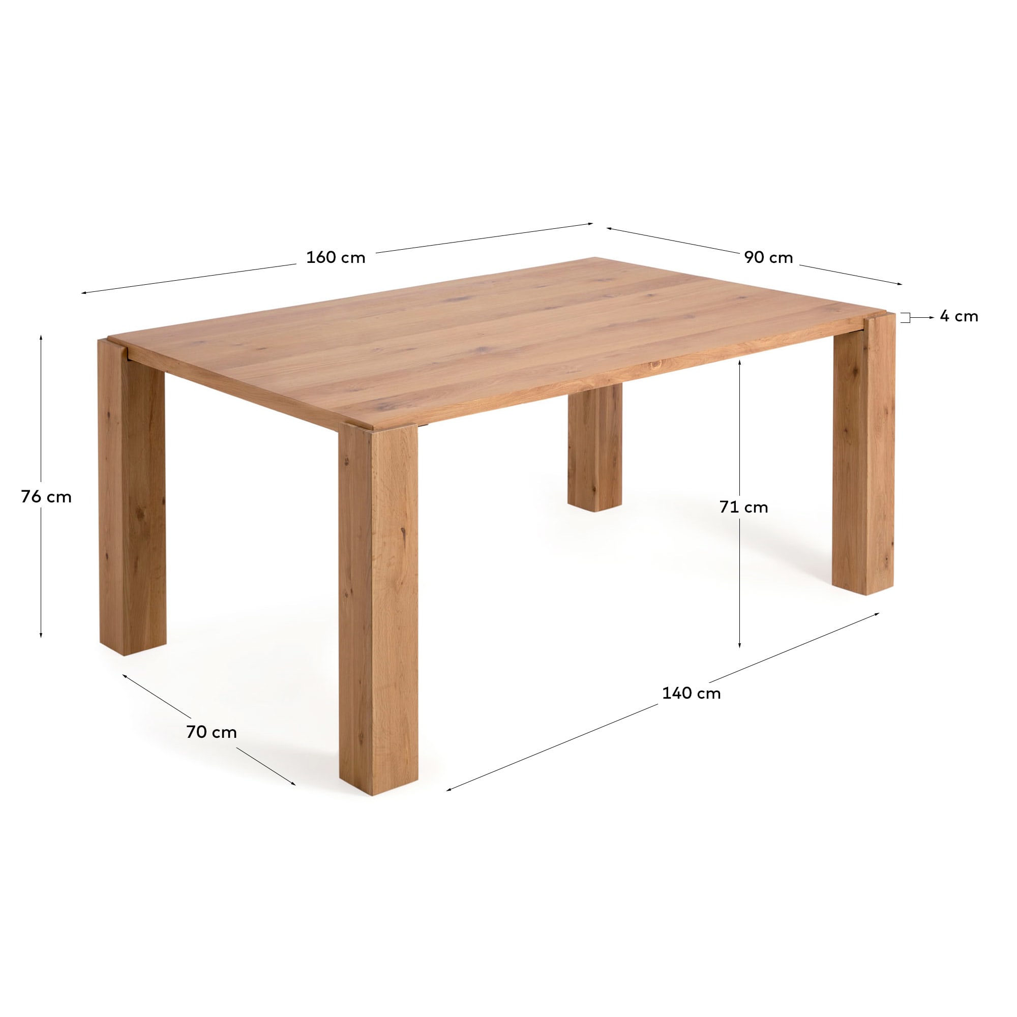 KAVE HOME Esstisch DEYANIRA KAVE HOME Esstisch DEYANIRA