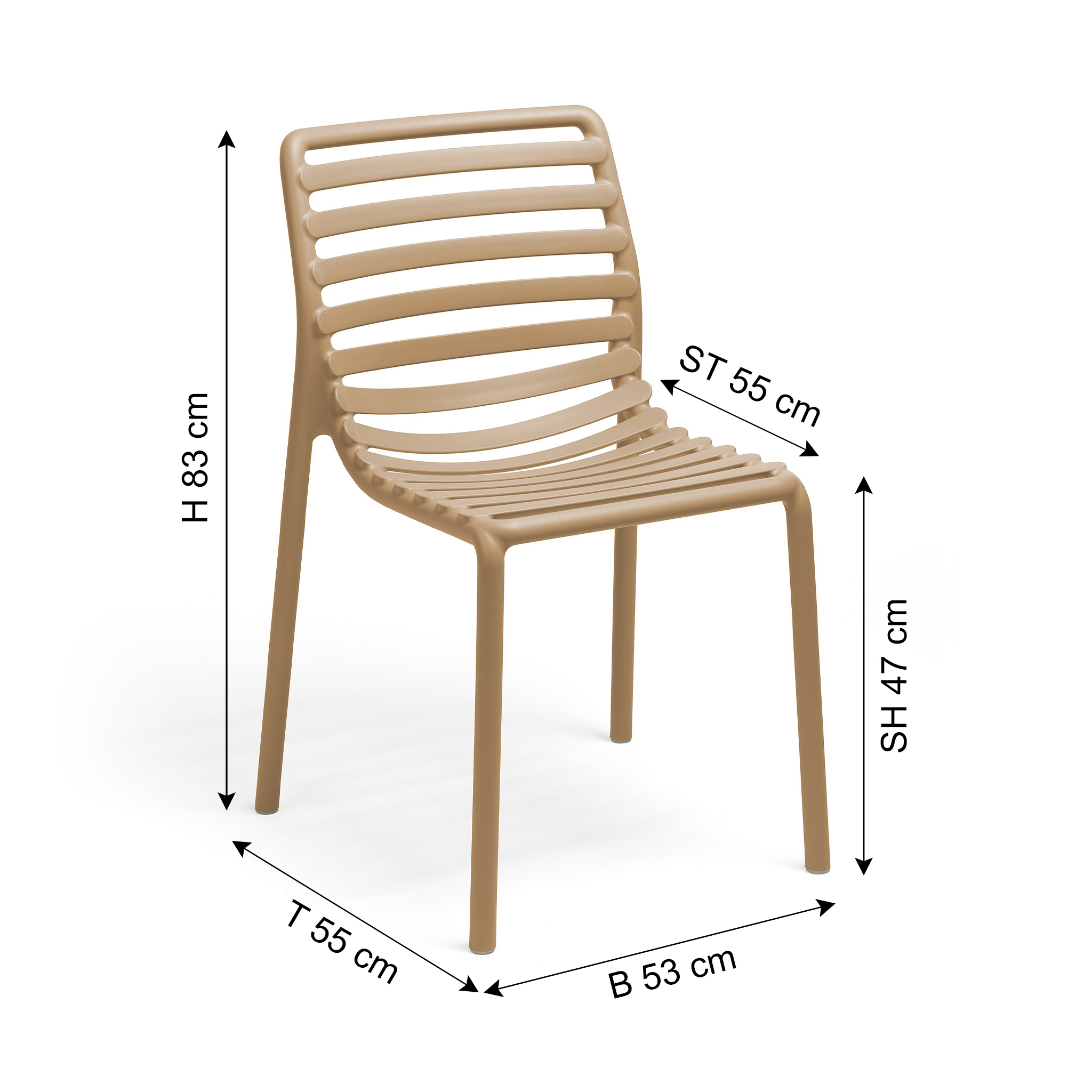 NARDI Gartenstuhl DOGA