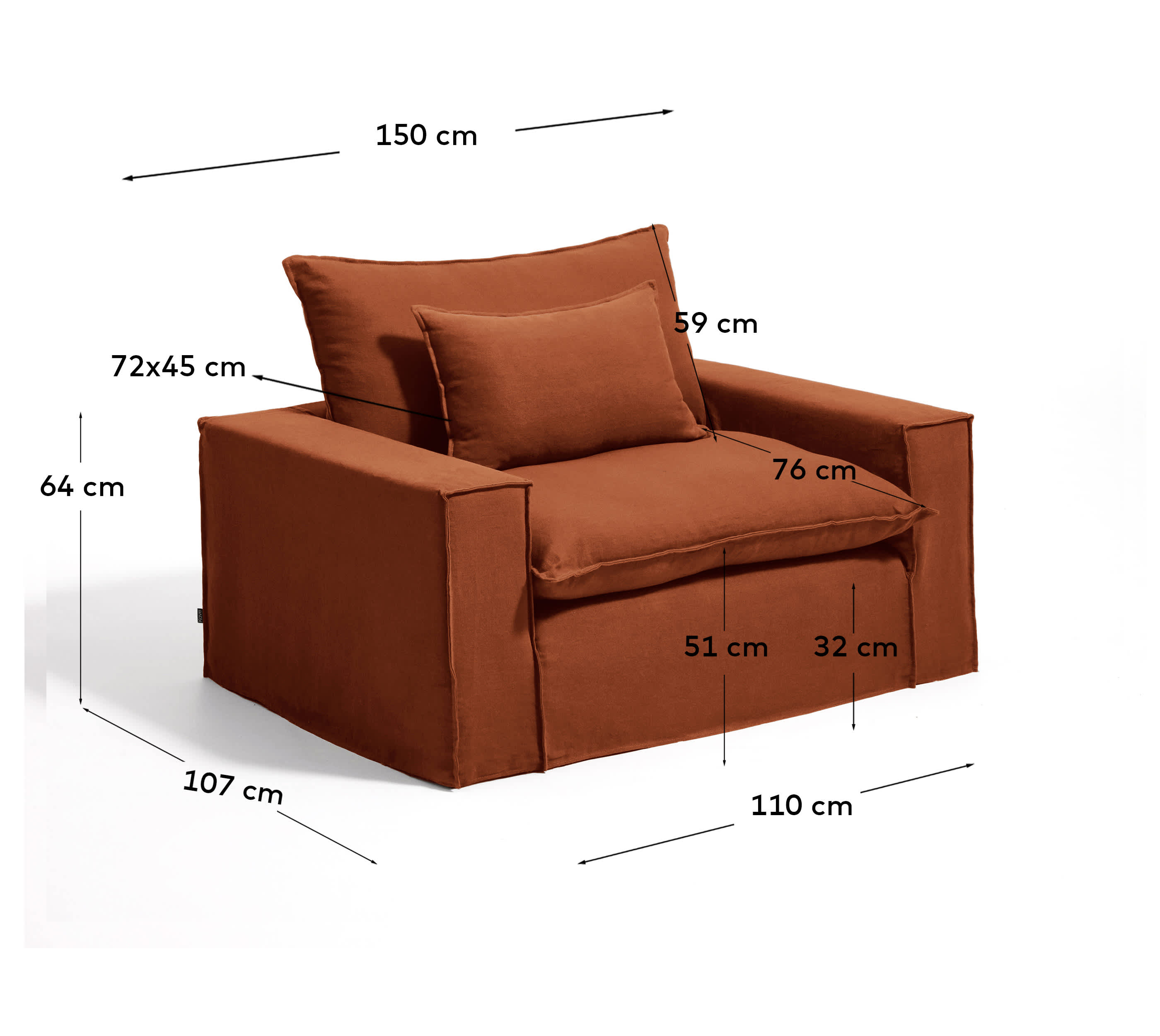 Fauteuil ANARELA de Kave Home