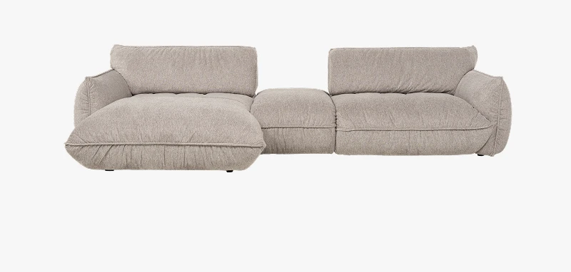 Fluffy von designwerk als 2-Sitzer mit Zwischenelement