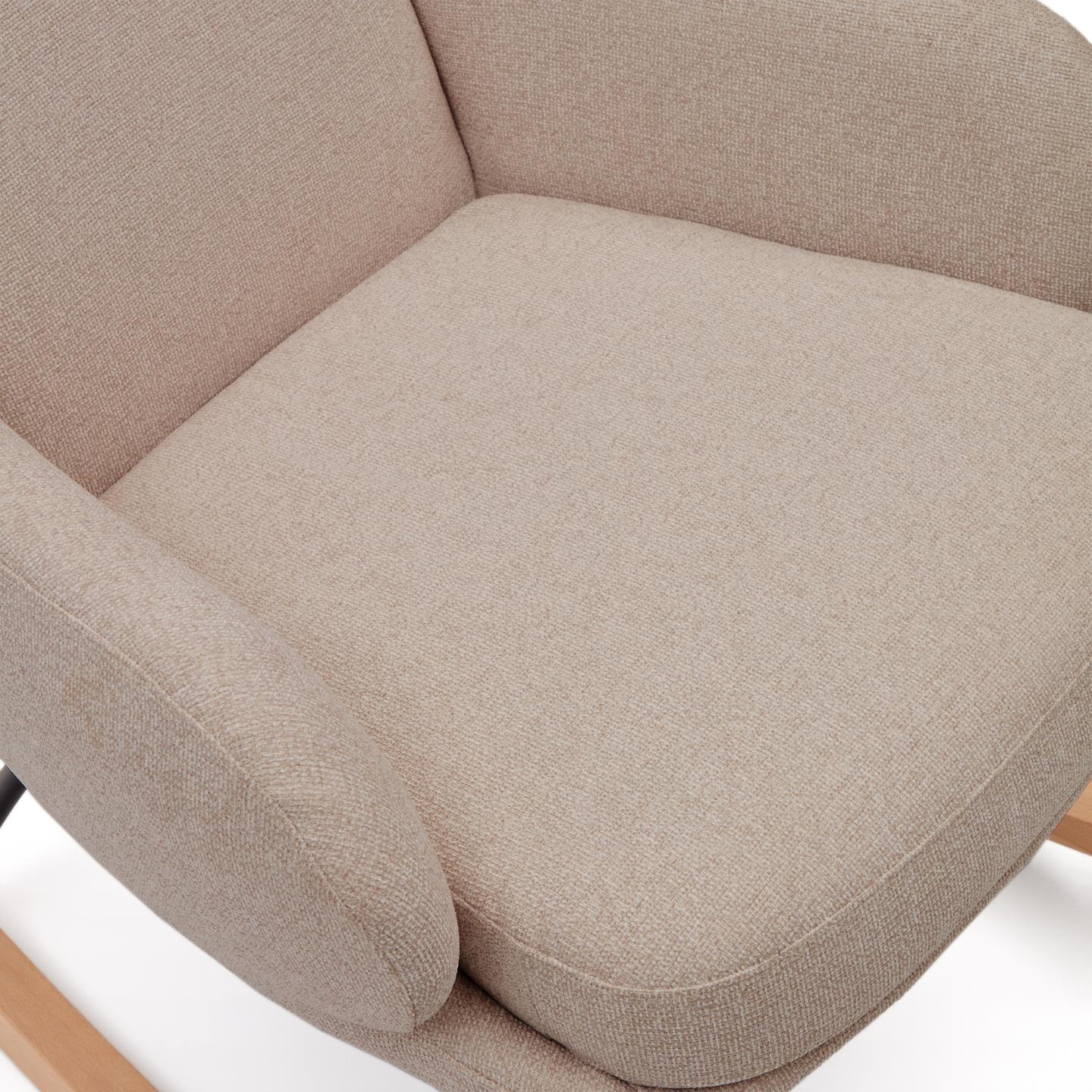 KAVE HOME Chaise à bascule MAUSTIN