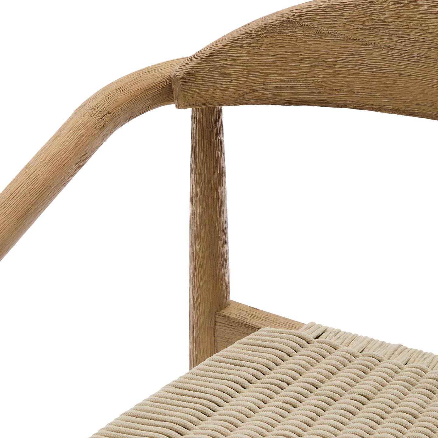 KAVE HOME Chaise de jardin NINA