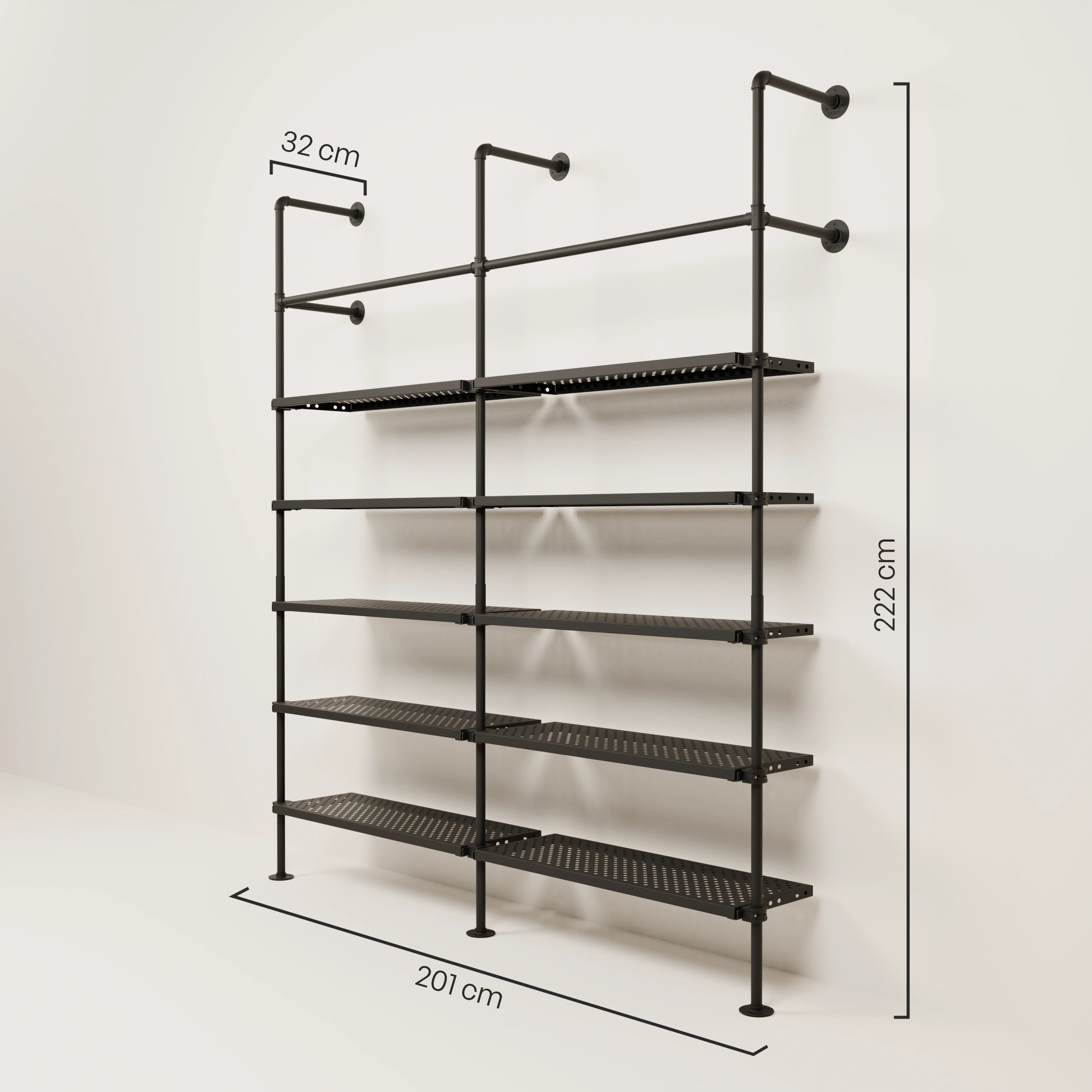 PAMO KIM 2 METAL clothes rail system