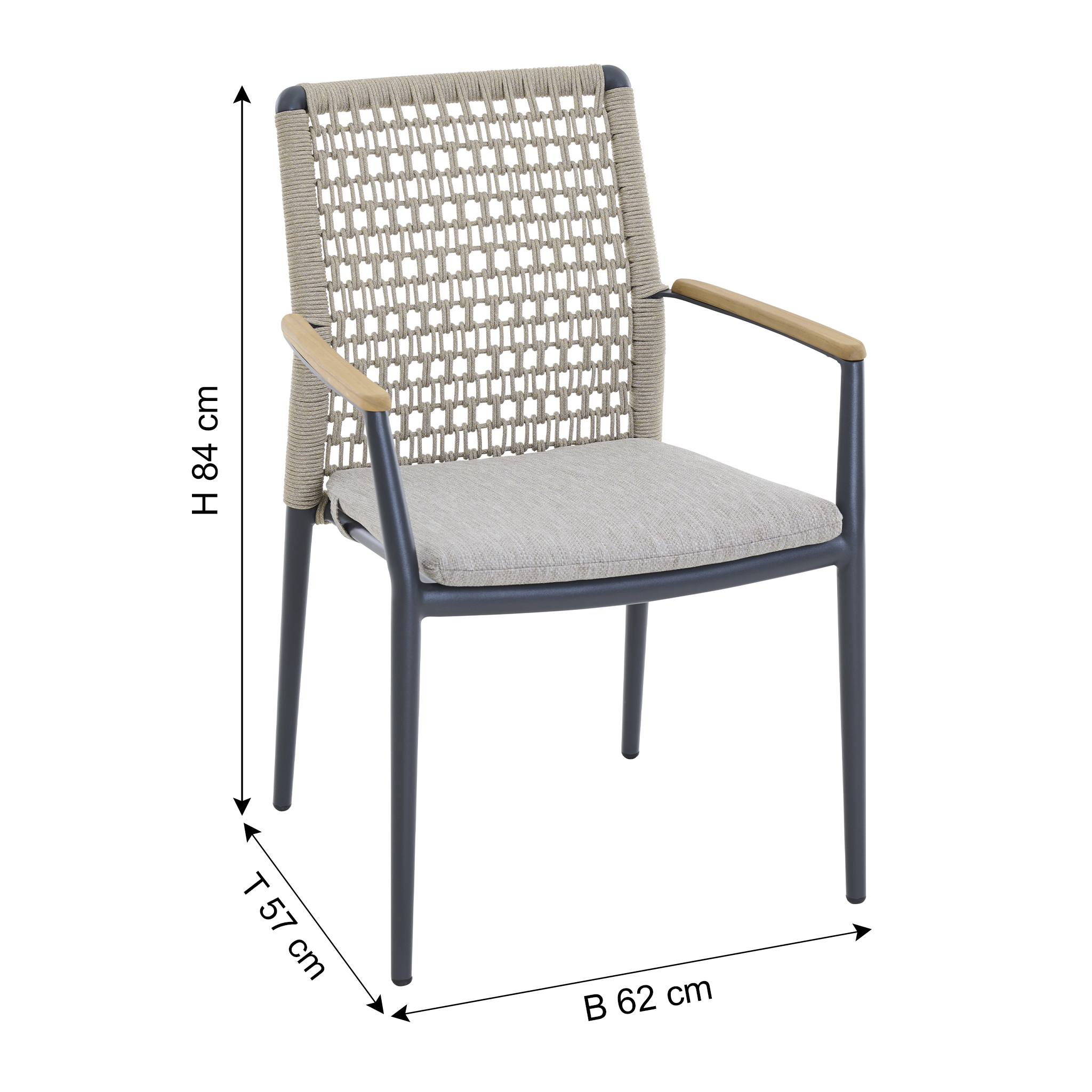 MONDO  Gartenstuhl LATEA