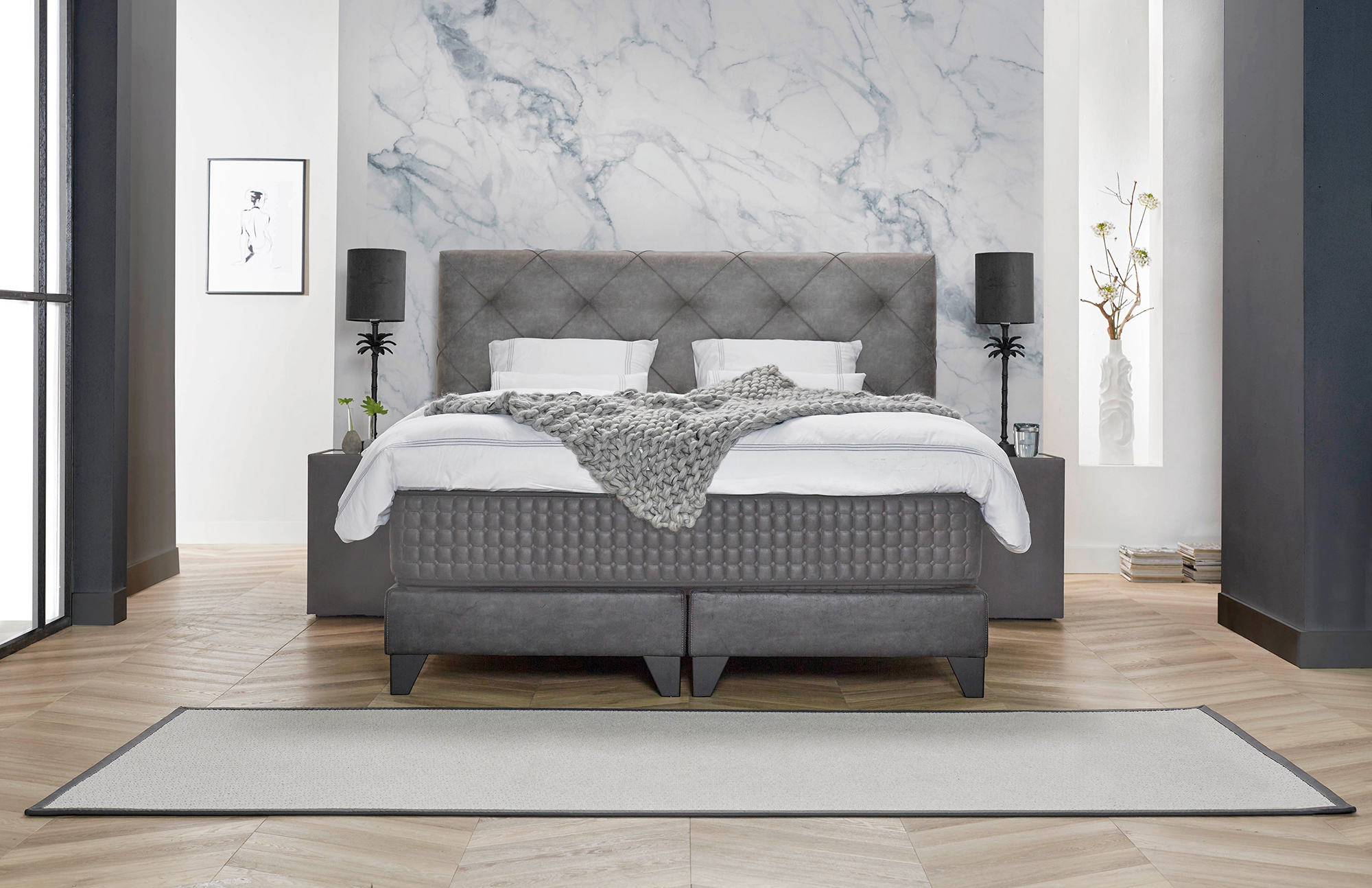 Serta box spring EXPRESS MAGNIFIQUE SERTA Boxspringbett EXPRESS MAGNIFIQUE