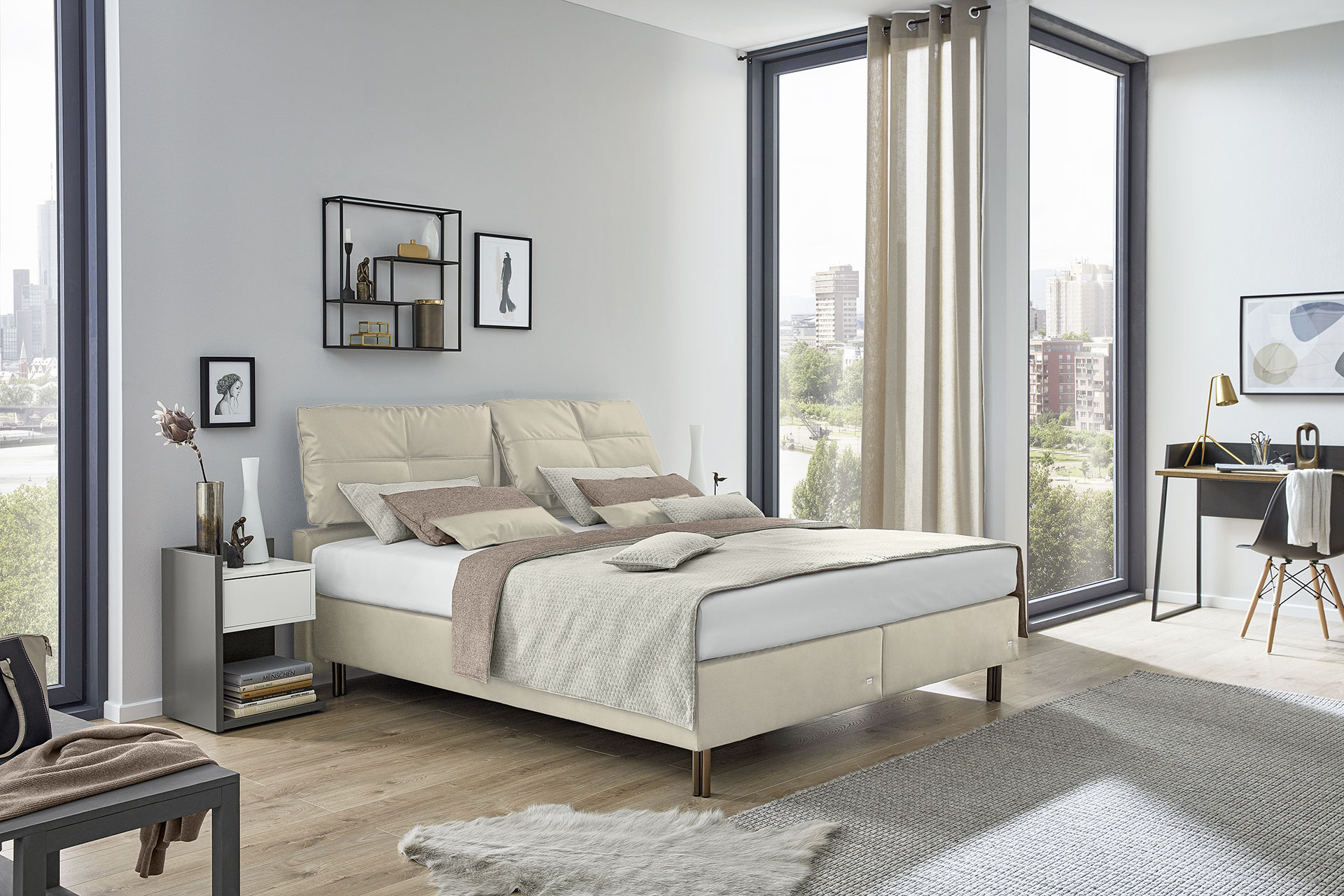 RUF BETTEN Box spring bed ADESSO