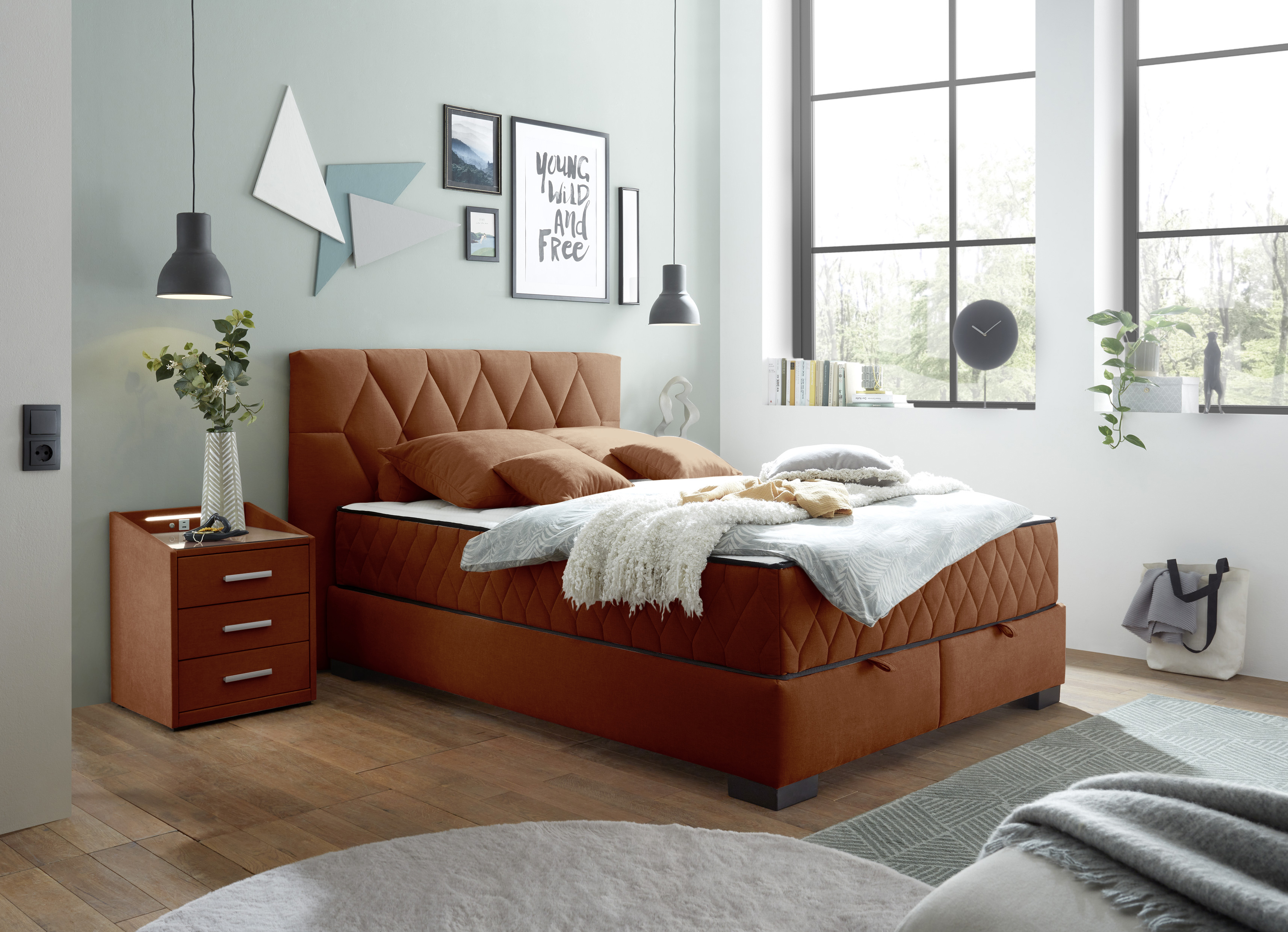 ED LIFESTYLE Boxbett NAGOL ED LIFESTYLE Boxspringbett NAGOL