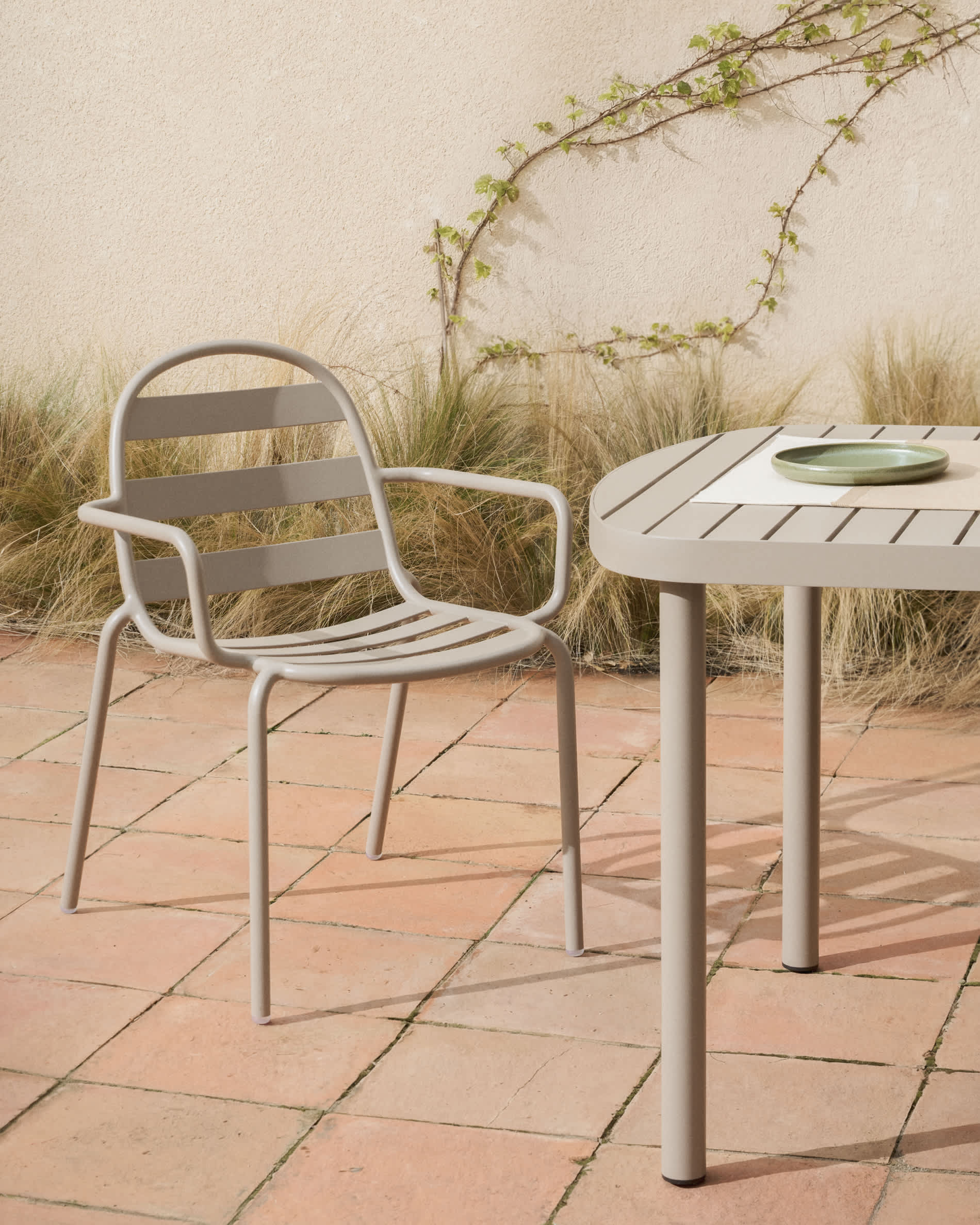 KAVE HOME Chaise de jardin JONCOLS