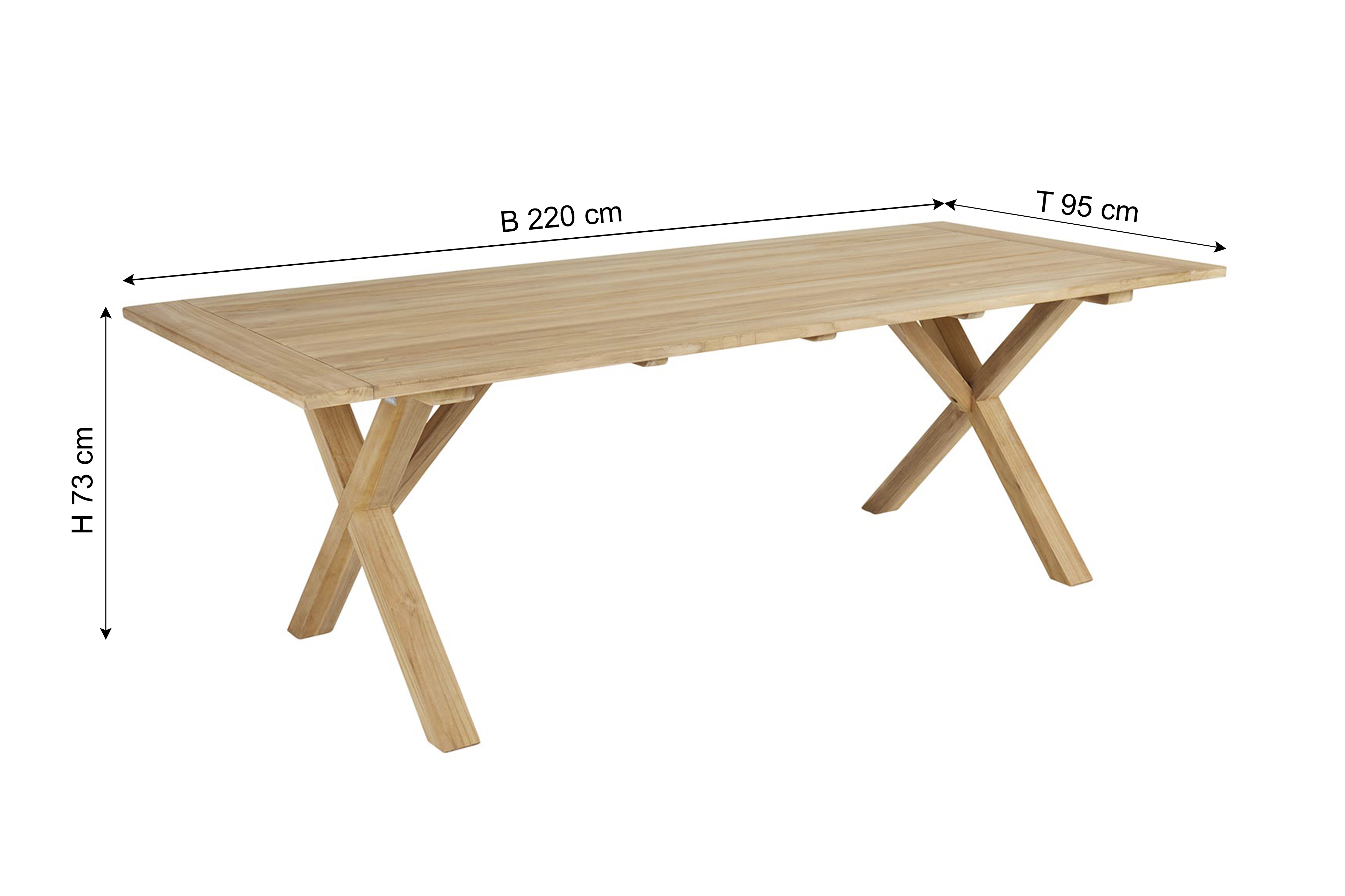 Brafab garden table BRUTUS