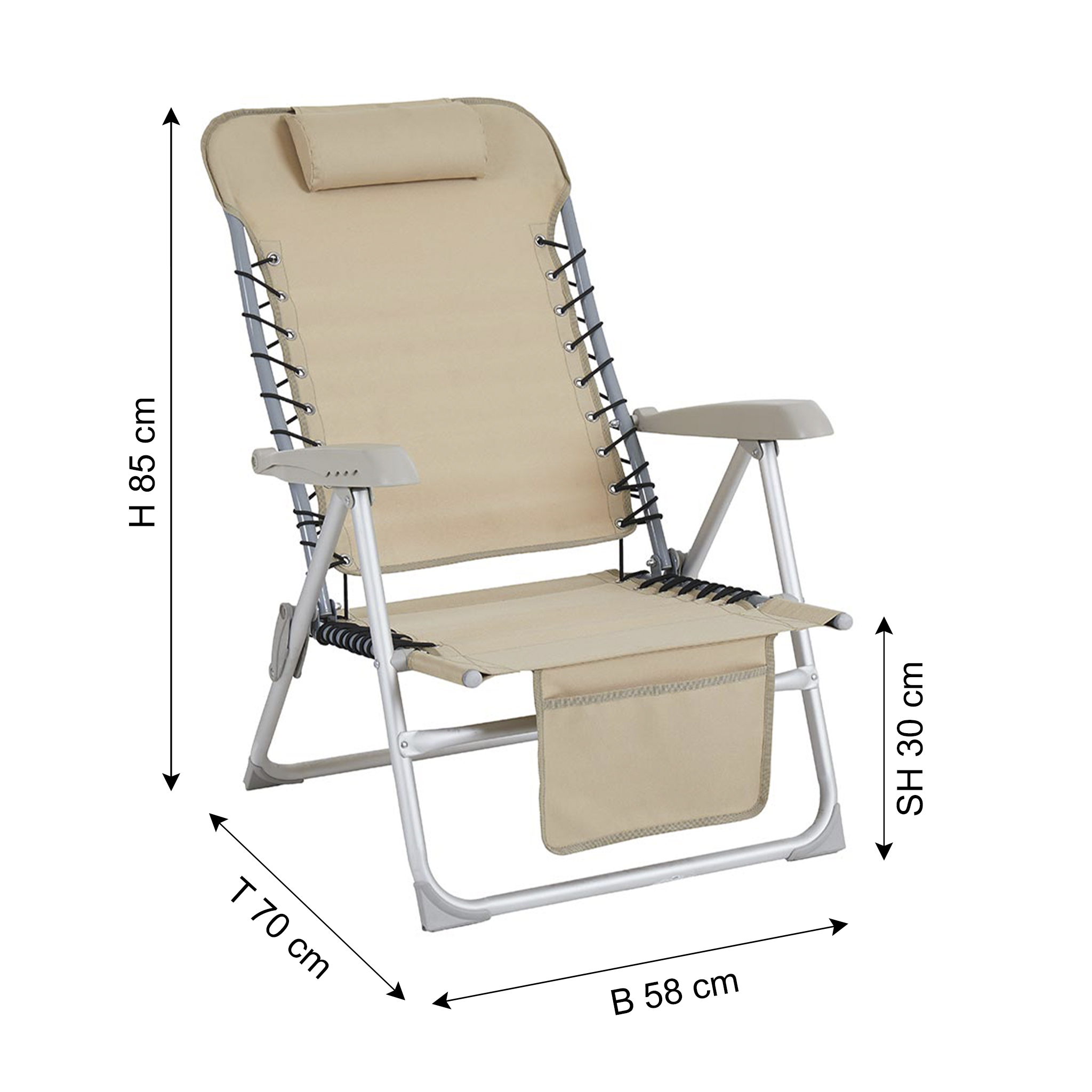 Brafab garden armchair ULRIKA