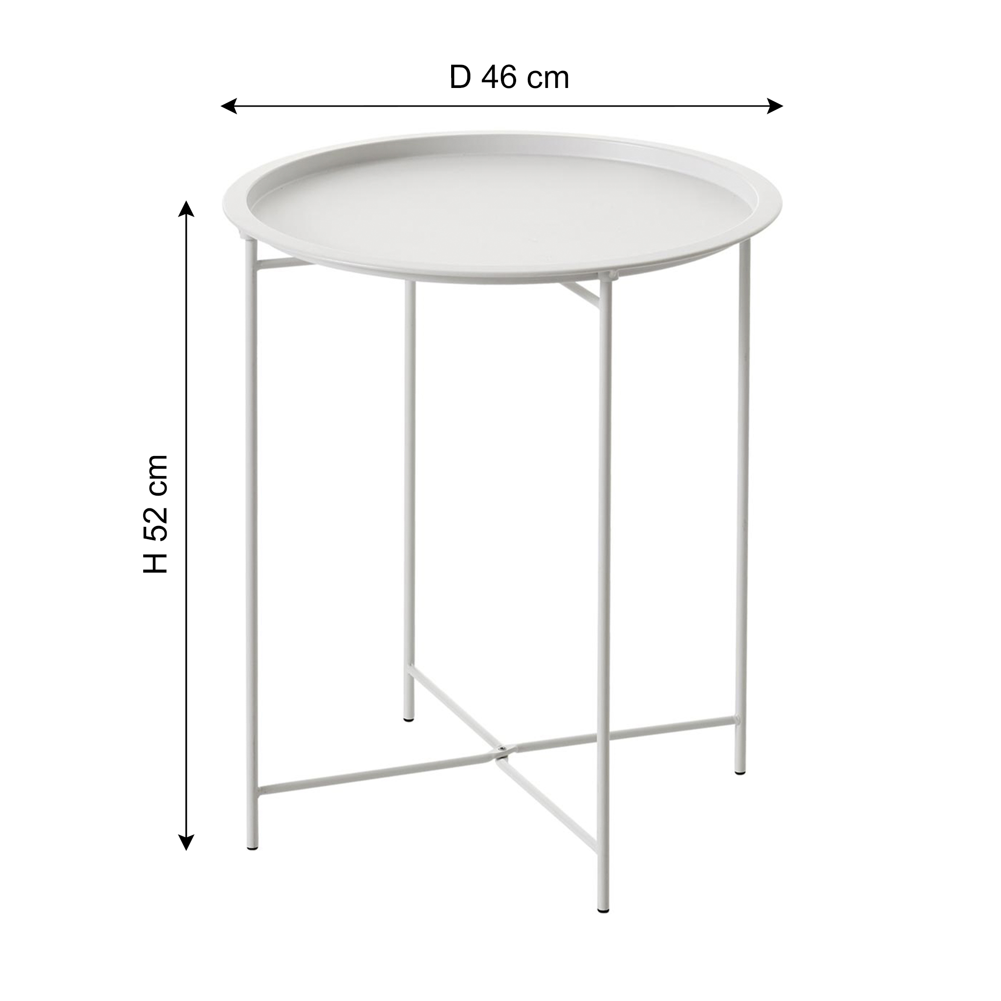 BRAFAB Beistelltisch Outdoor SANGRO