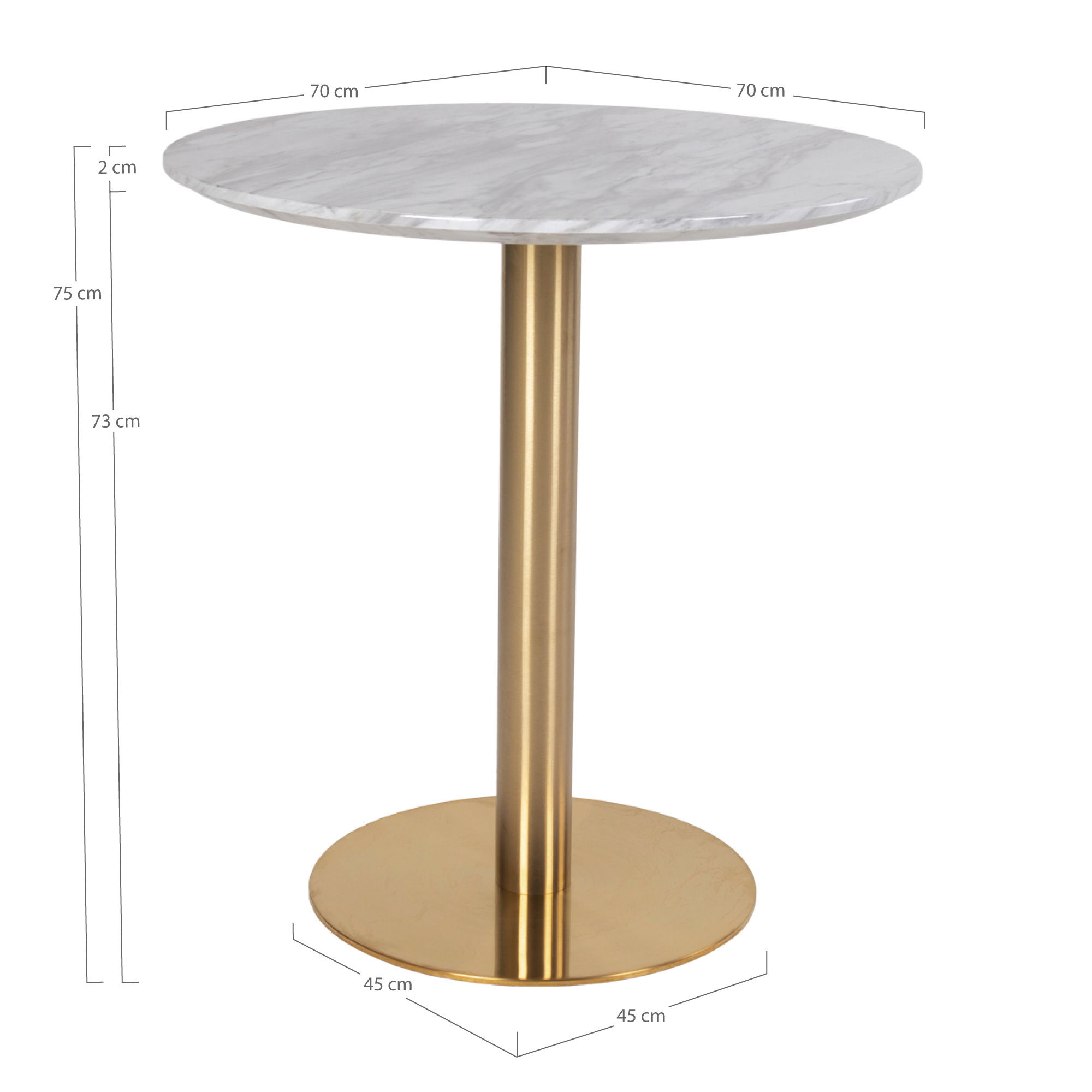 FAEE Table de salle à manger KALLA