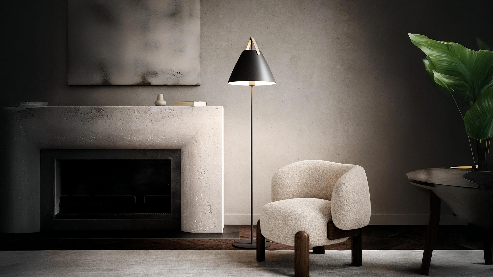 Stehlampe