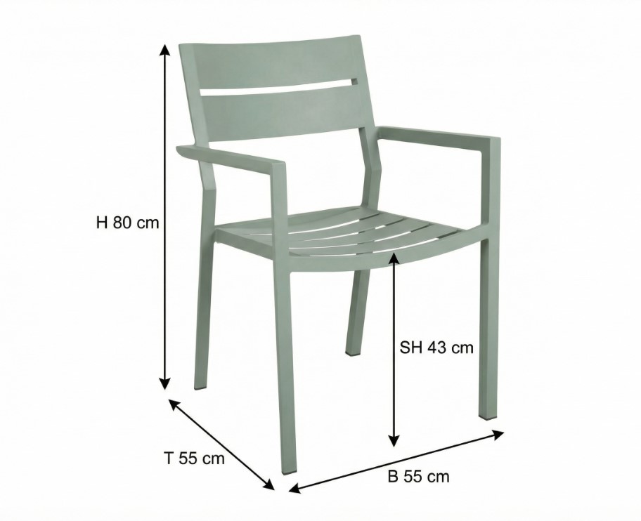 Brafab garden chair DELIA