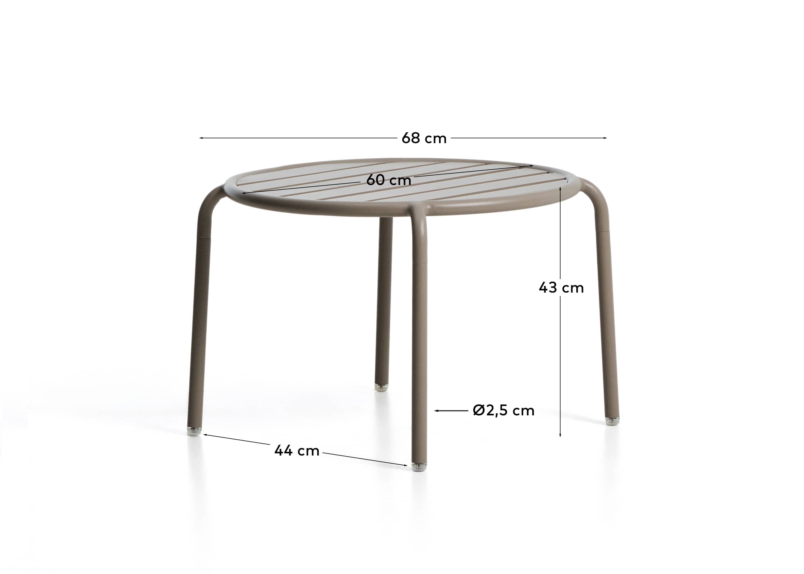 KAVE HOME Beistelltisch Outdoor JONCOLS