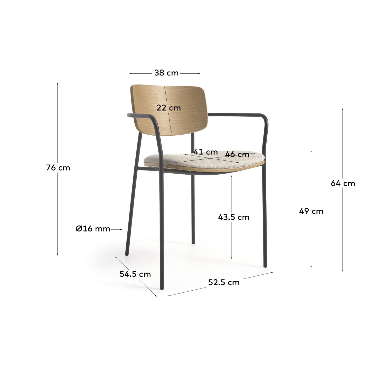 KAVE HOME Stuhl MAUREEN