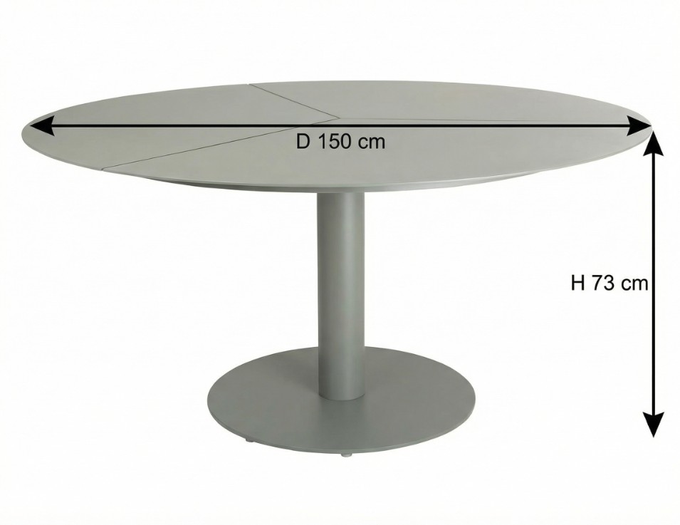 BRAFAB Gartentisch PEACE