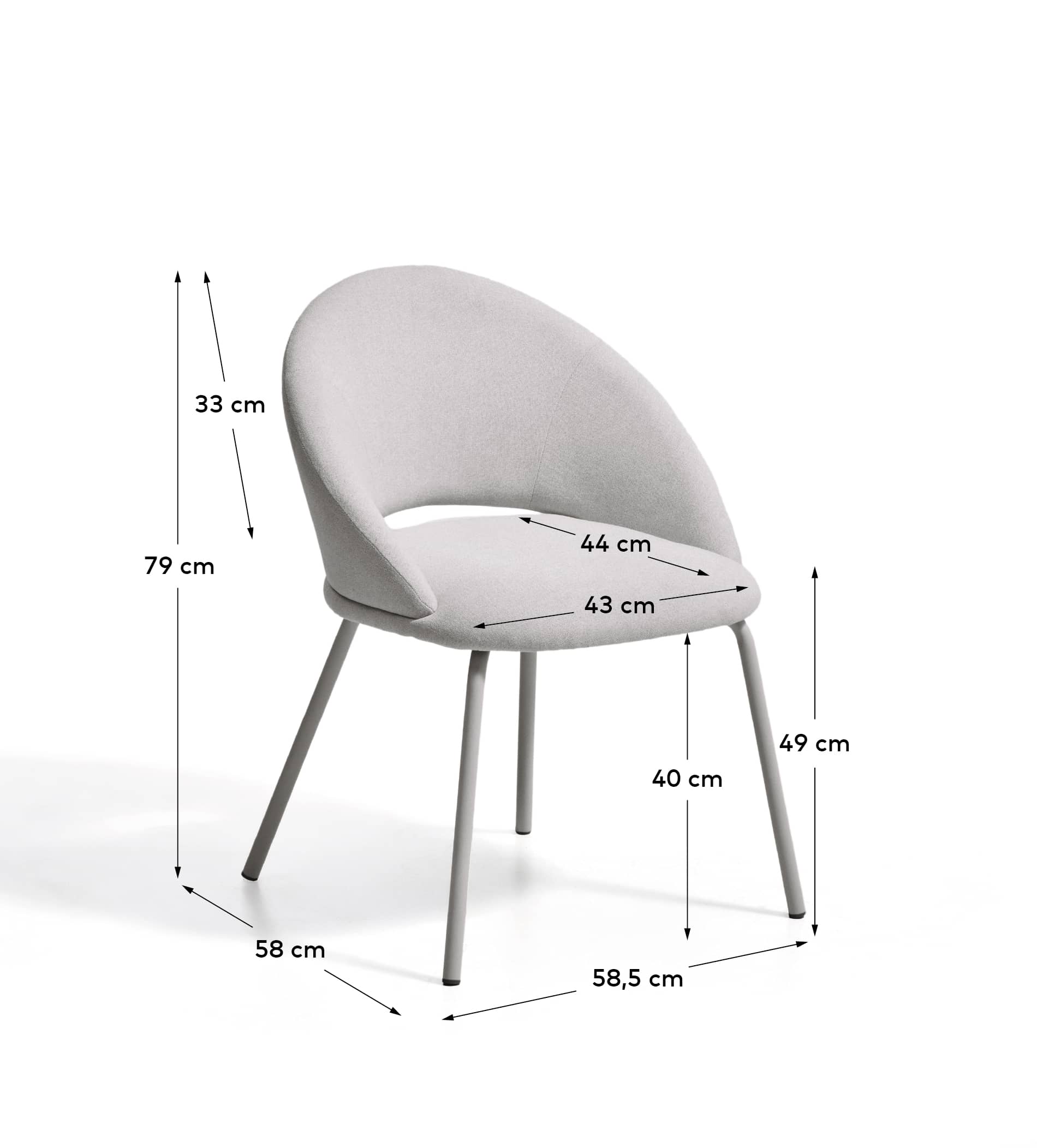 KAVE HOME Stuhl BONALI