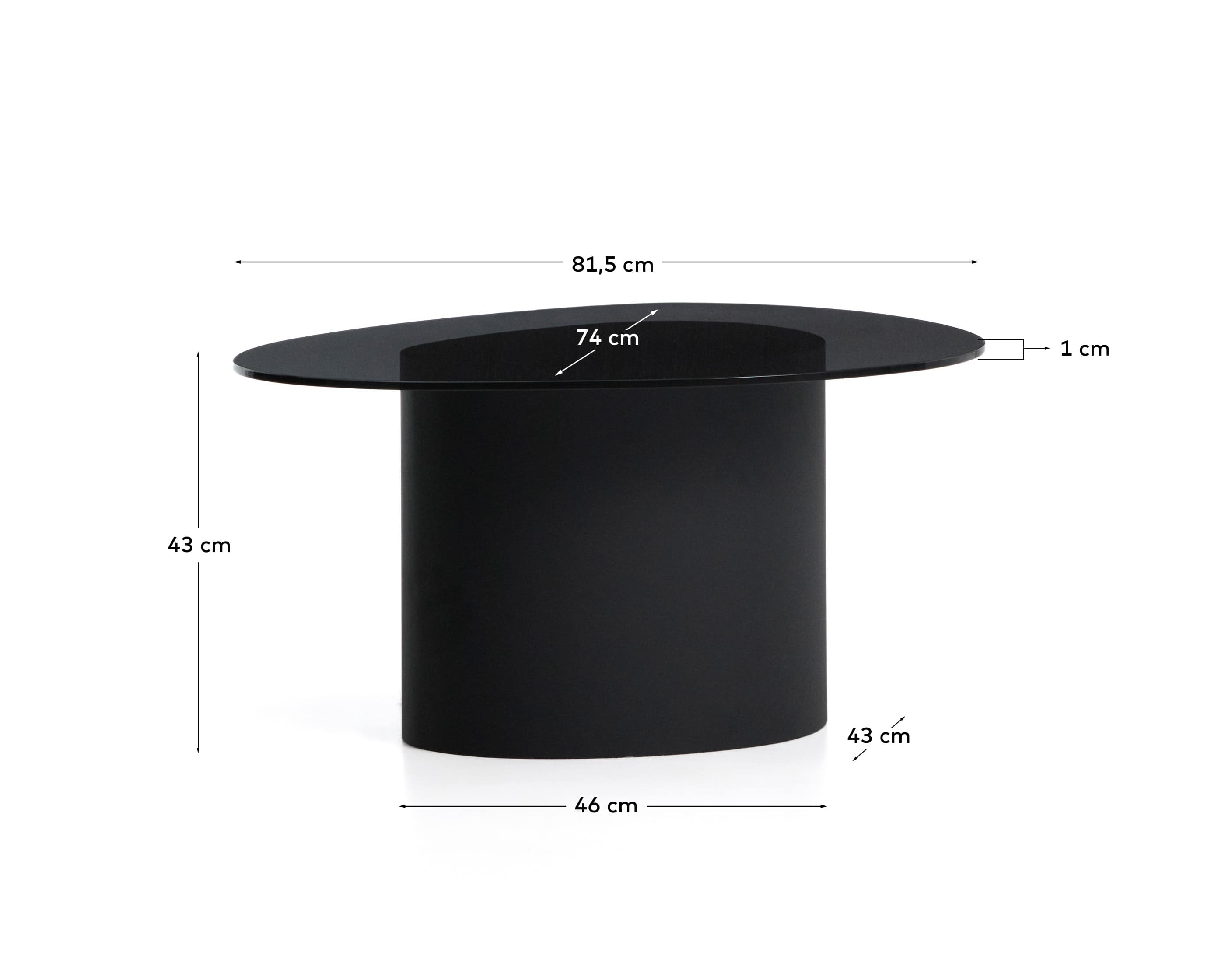 Table basse Kave Home « Outdoor » OLIR