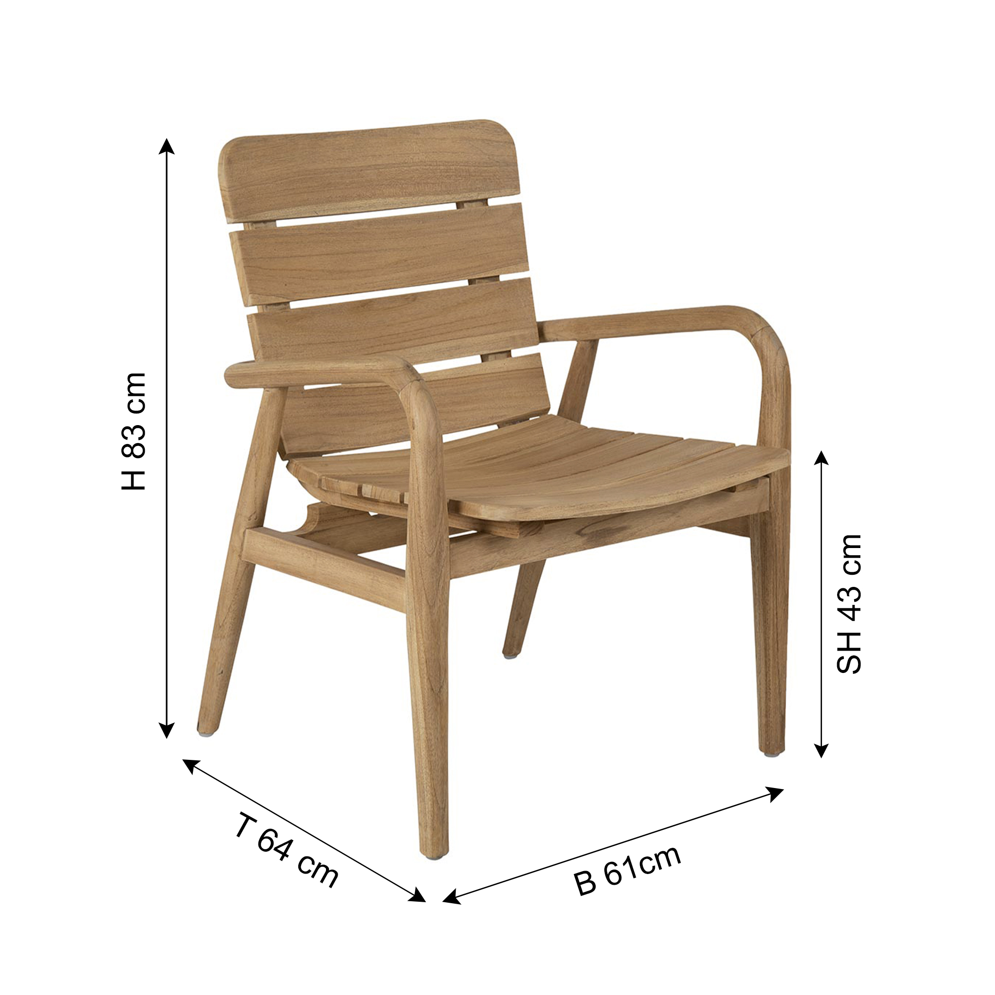 Brafab garden chair LILJA