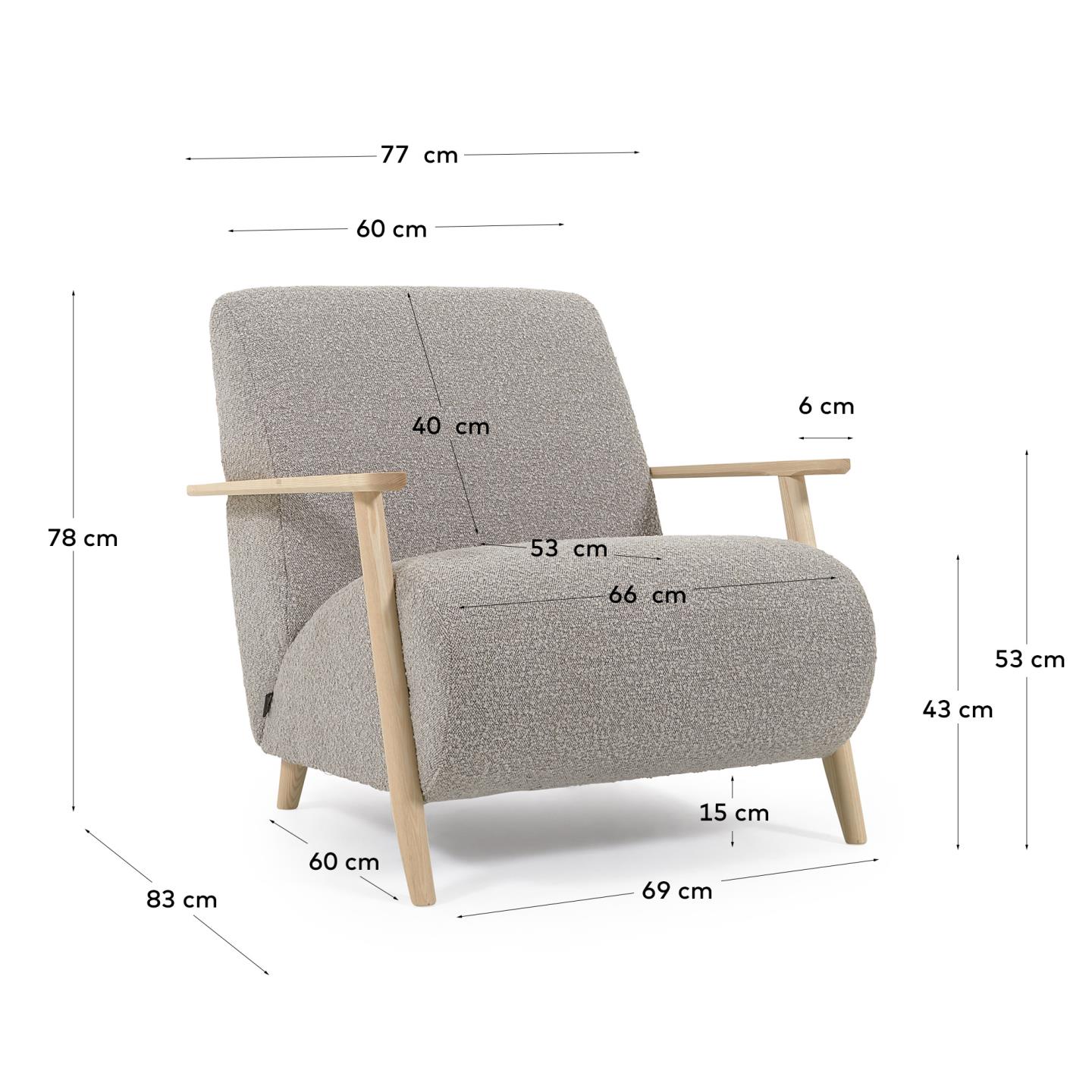 KAVE HOME MEGHAN KAVE HOME Sessel MEGHAN