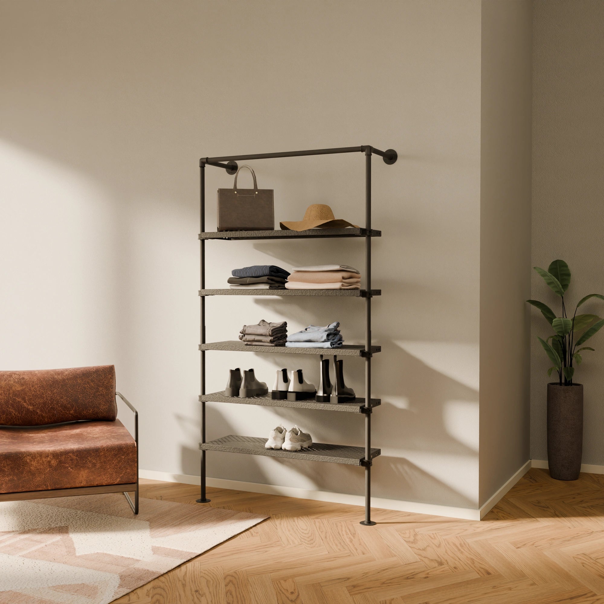 PAMO TIM 1 METAL clothes rail system
