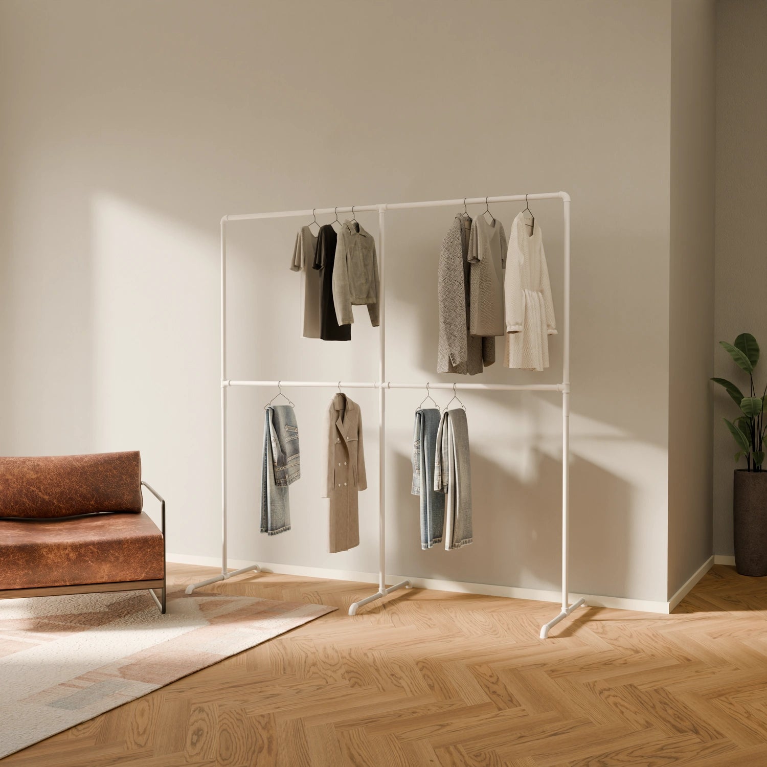 PAMO LAS 2 clothes rack