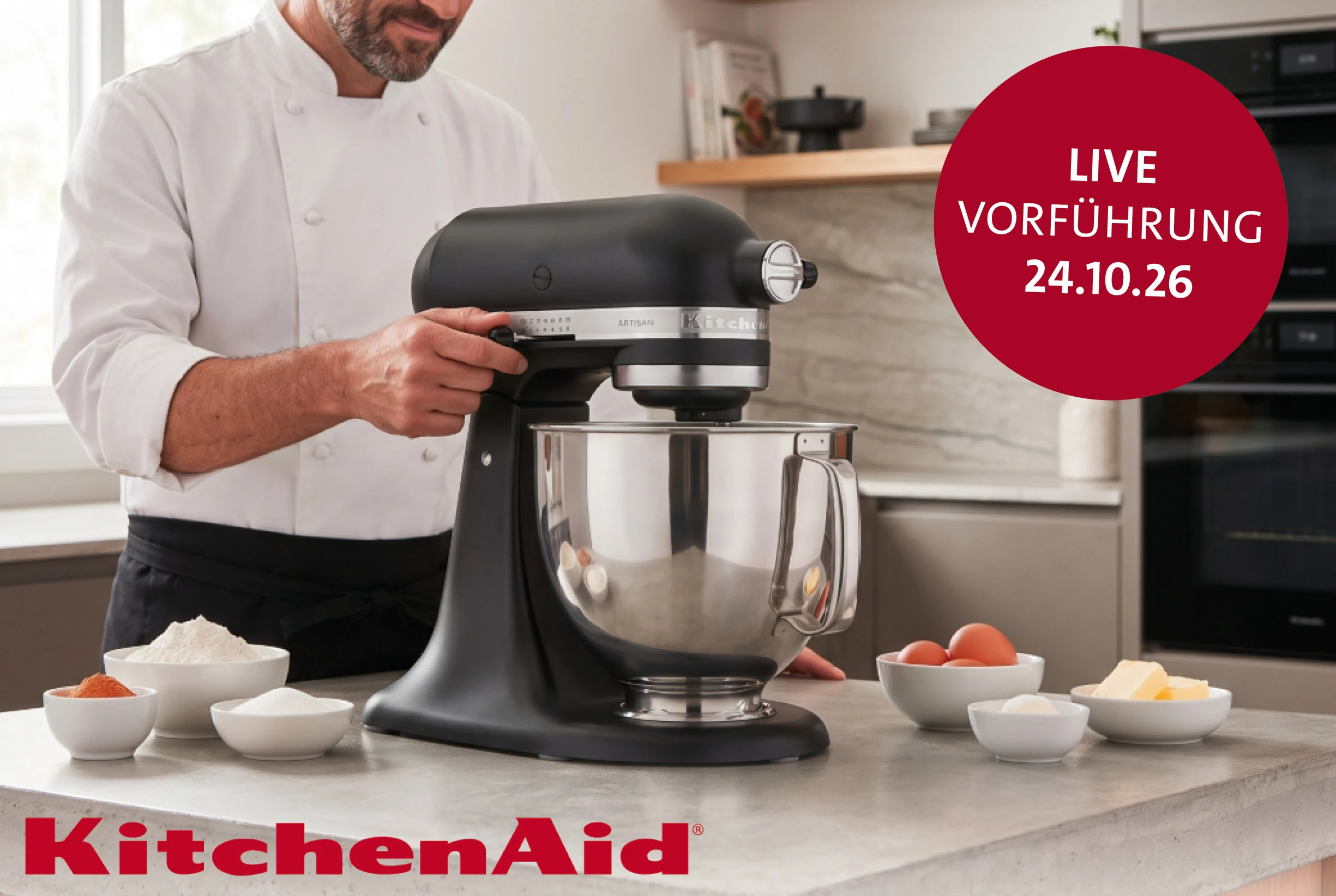 KitchenAid Démonstration en direct le 24 octobre 2026