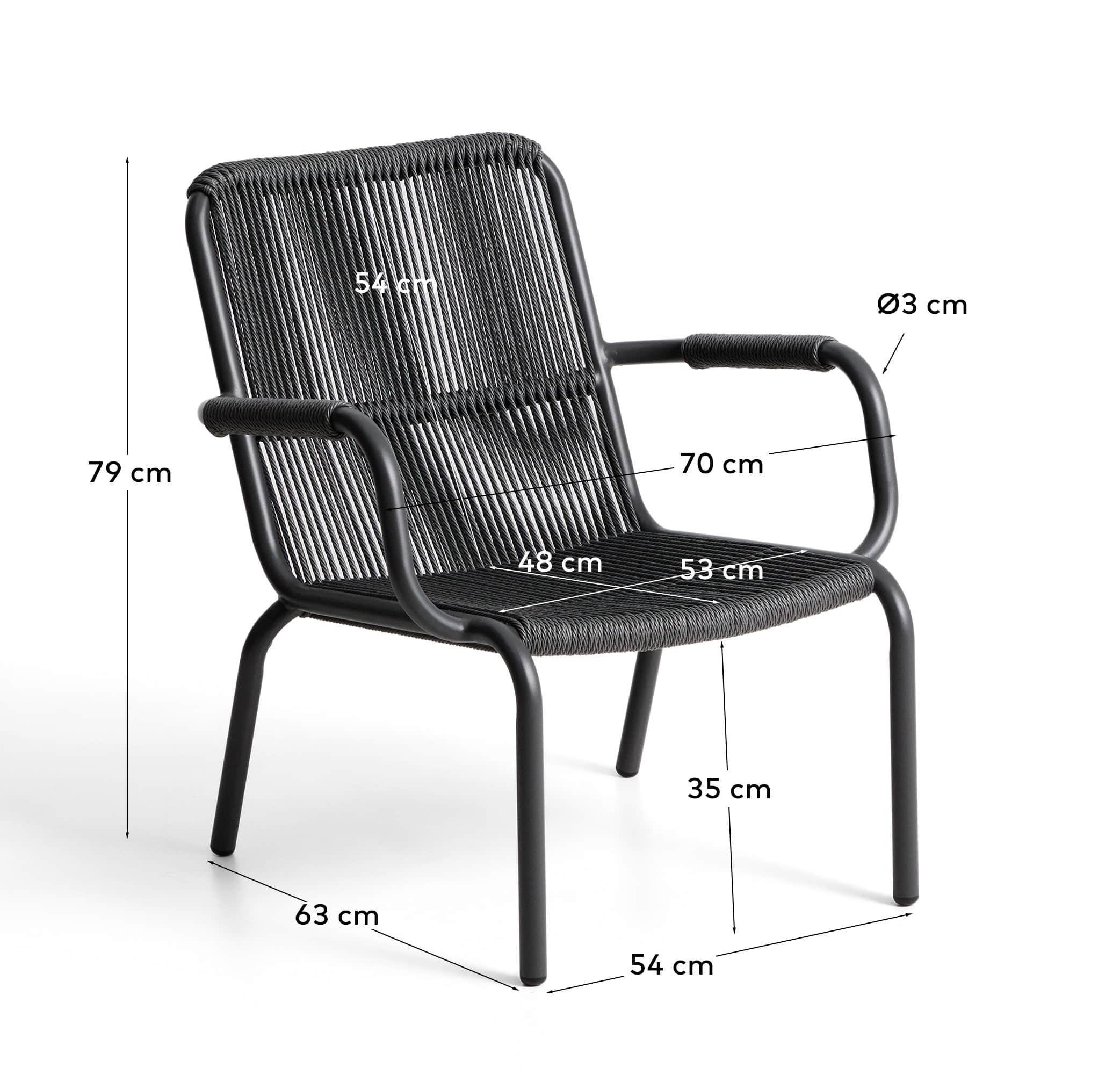 KAVE HOME Gartensessel SALIS