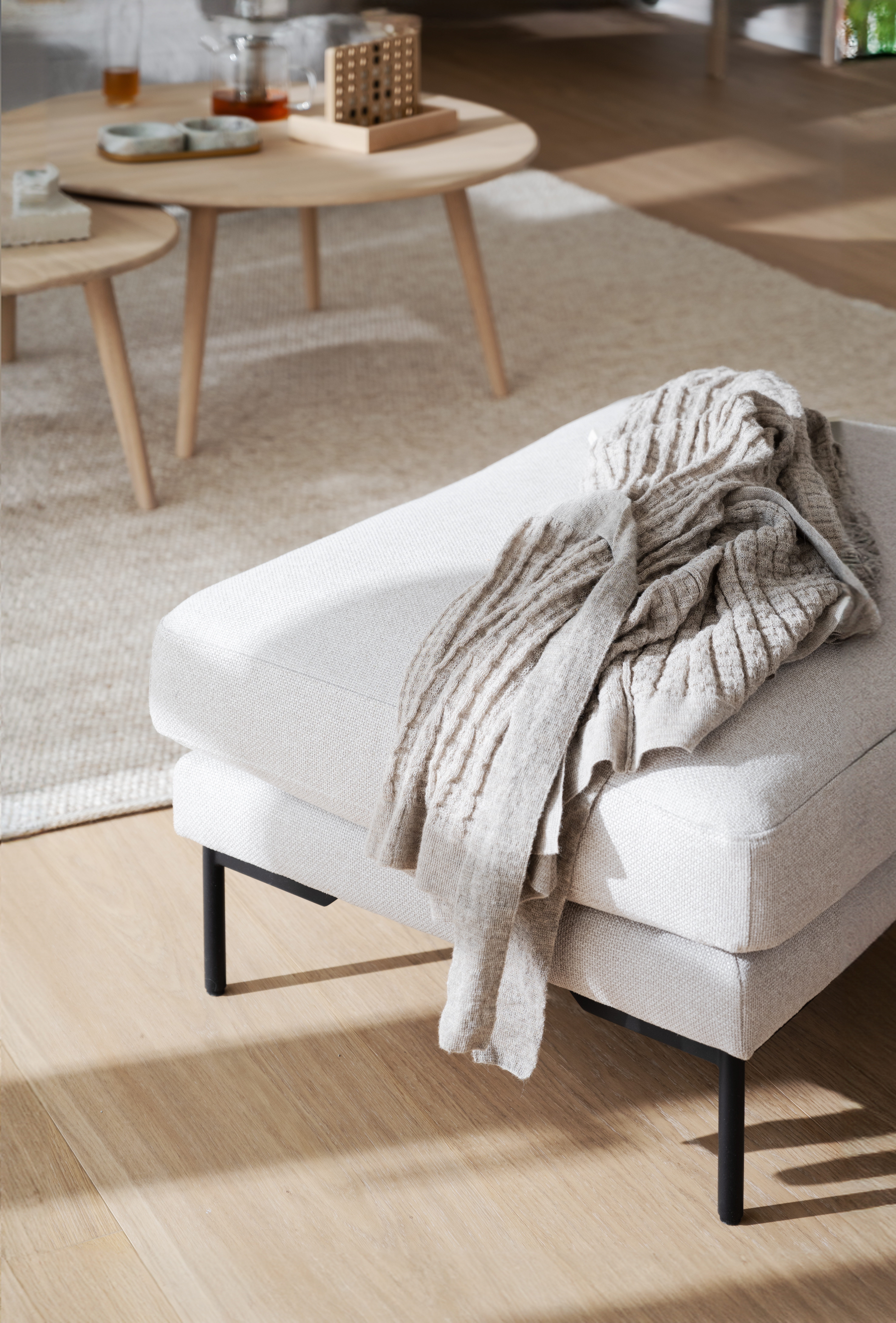 Rowico footstool CORWIN