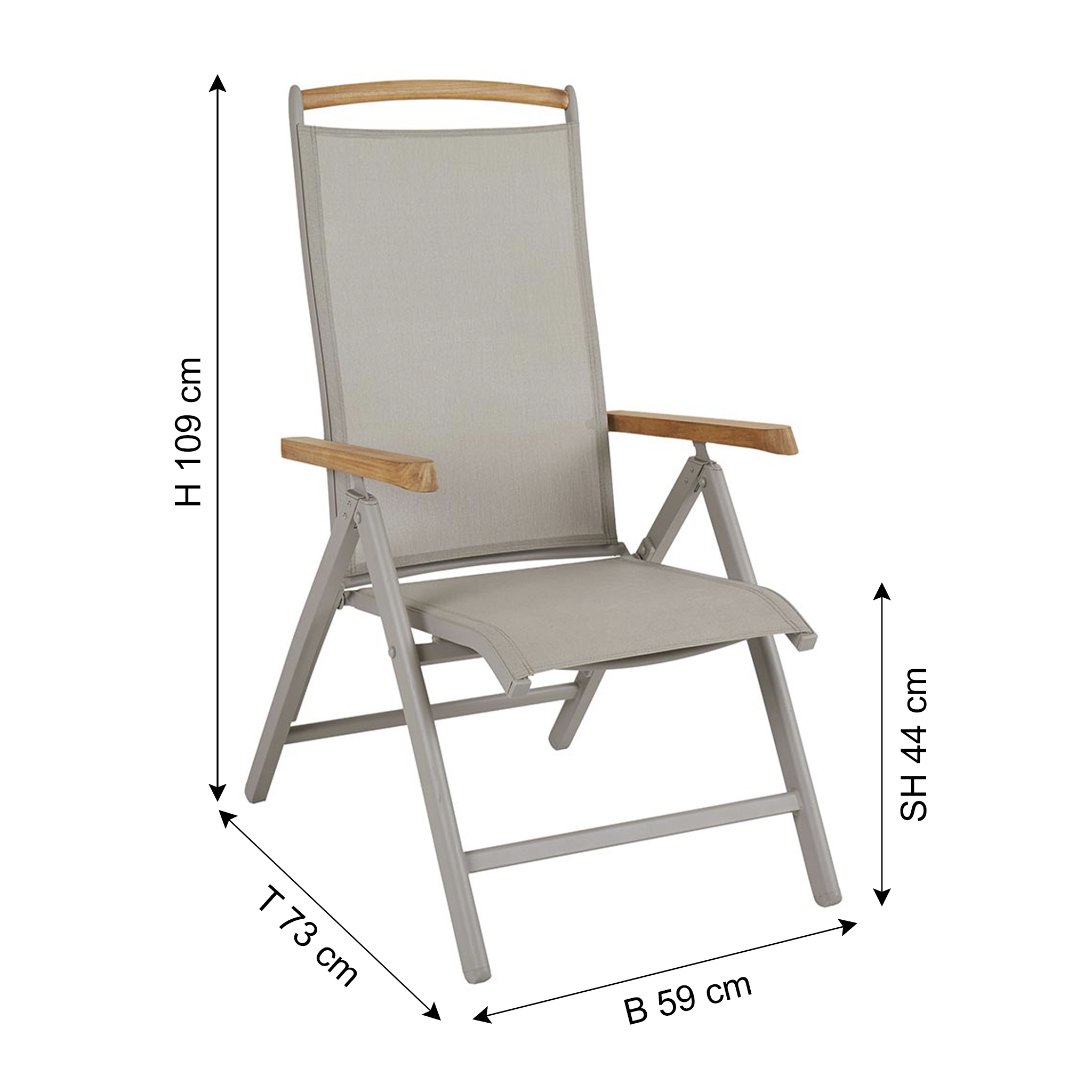 BRAFAB Gartenstuhl ANDY