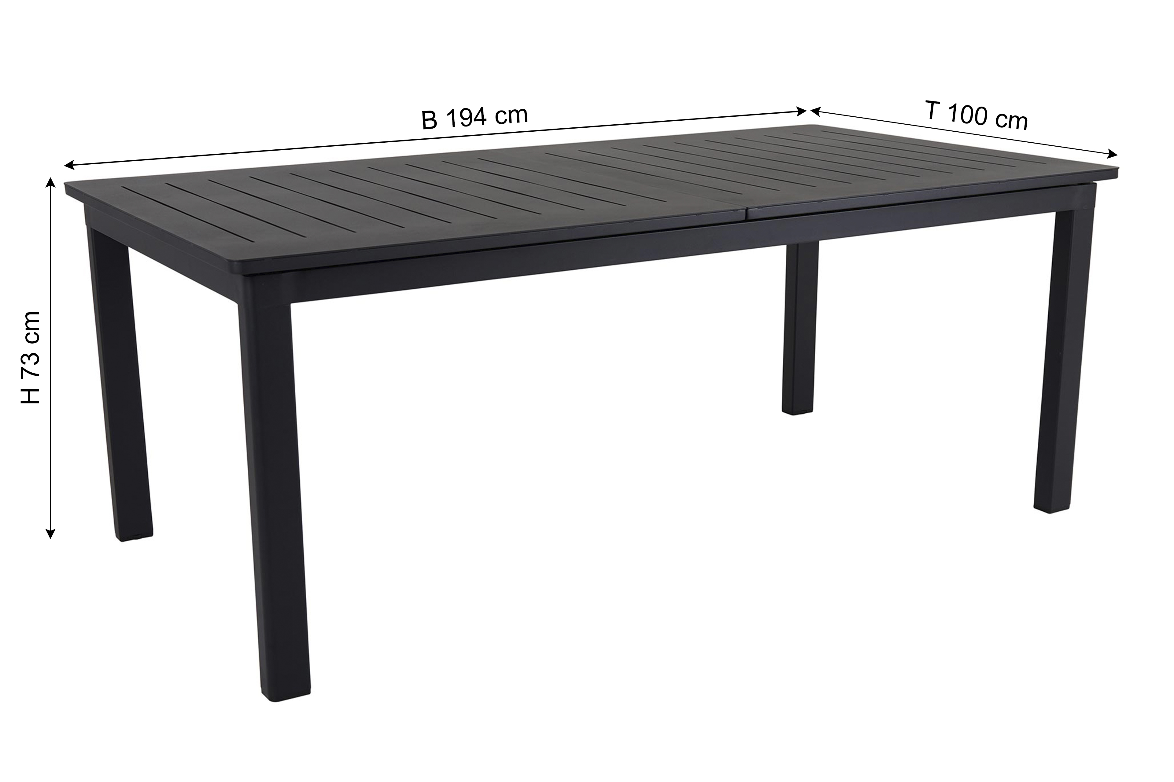 BRAFAB Table de jardin LOMMA