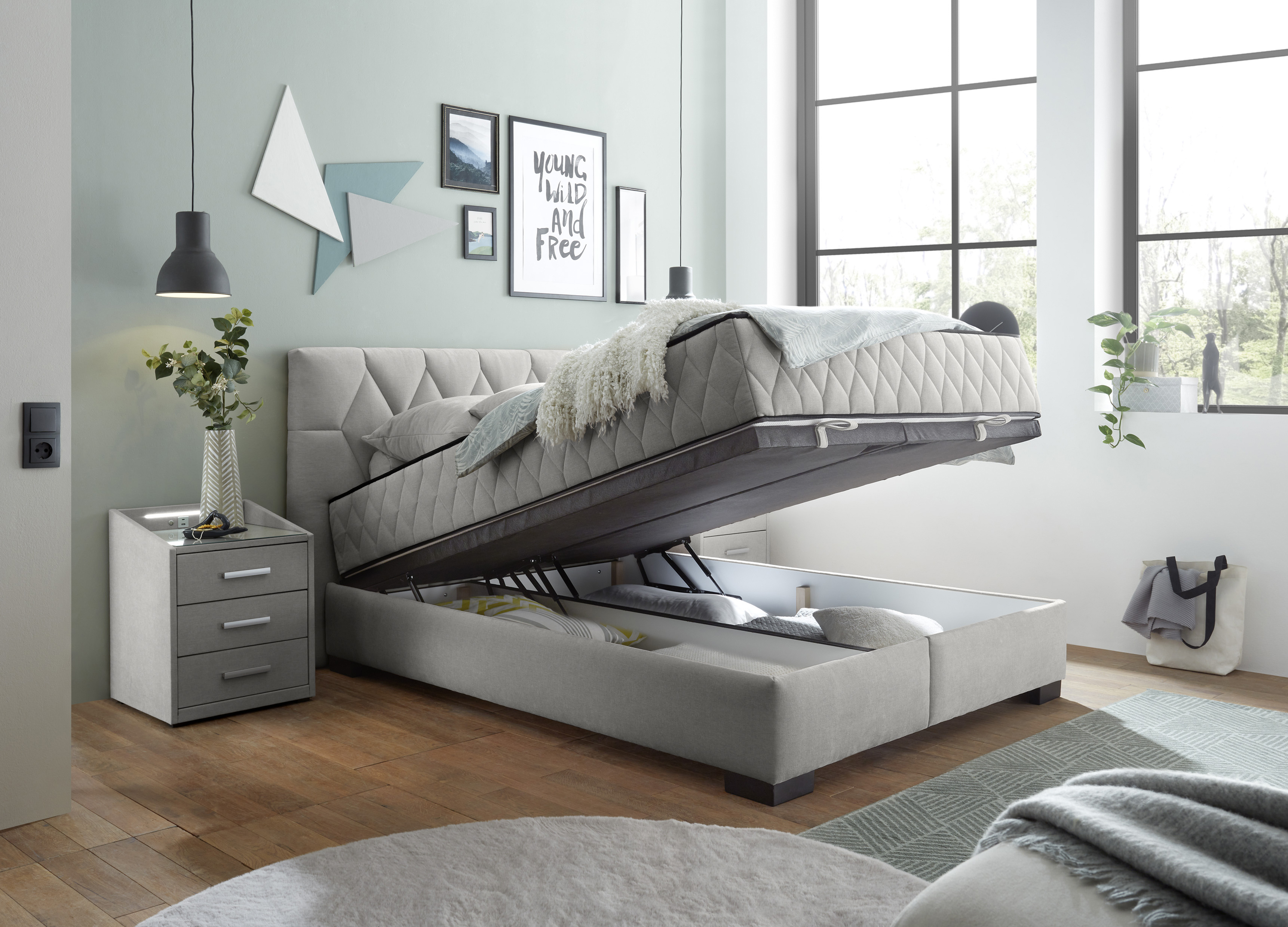 ED LIFESTYLE Boxbett NAGOL ED LIFESTYLE Boxspringbett NAGOL