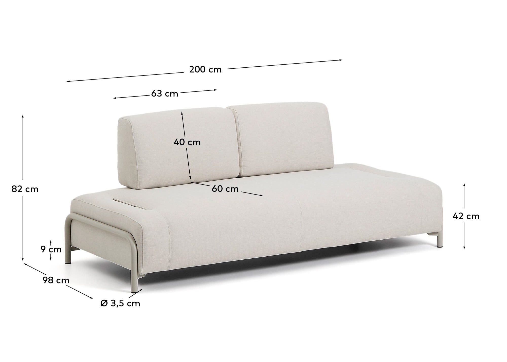 KAVE HOME Sofa COMPO