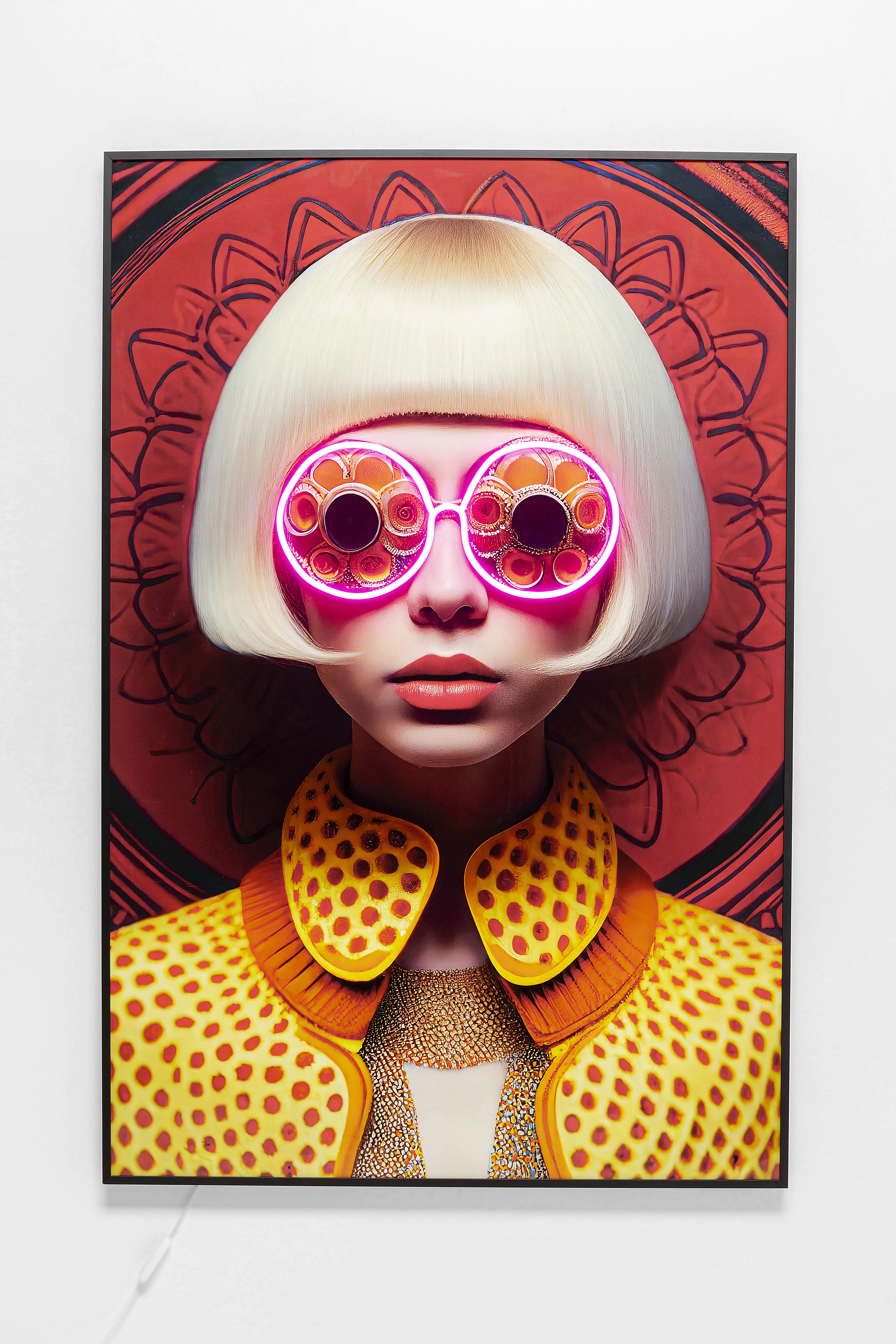 KARE LED-Bild FANCY BLONDE LADY