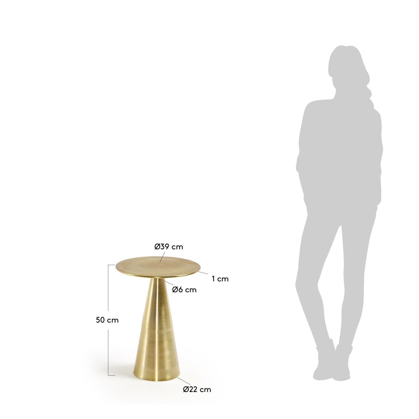 KAVE HOME Table d'appoint RHET