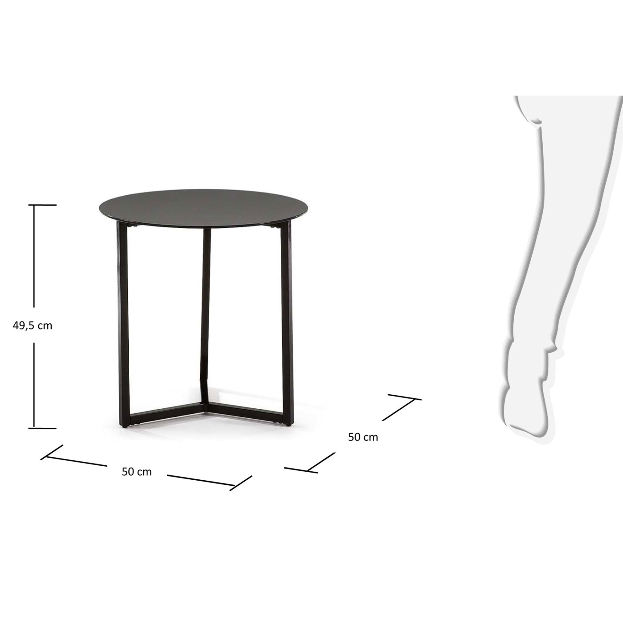 KAVE HOME Table d'appoint RAEAM
