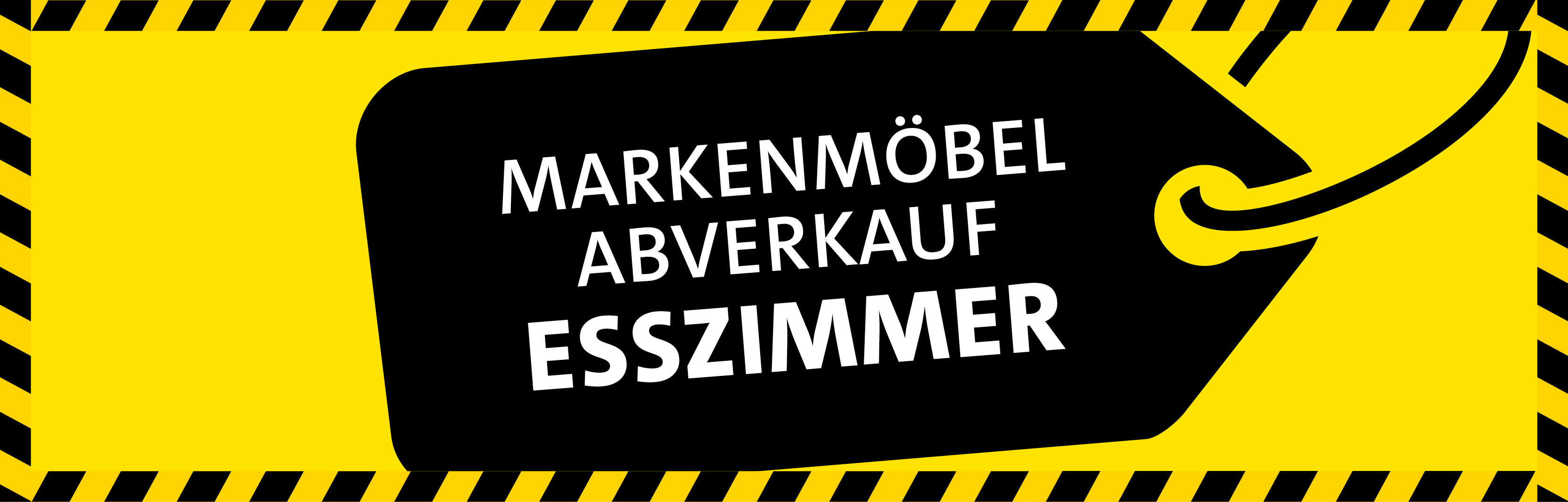 Banner Abverkauf Esszimmer Mobil