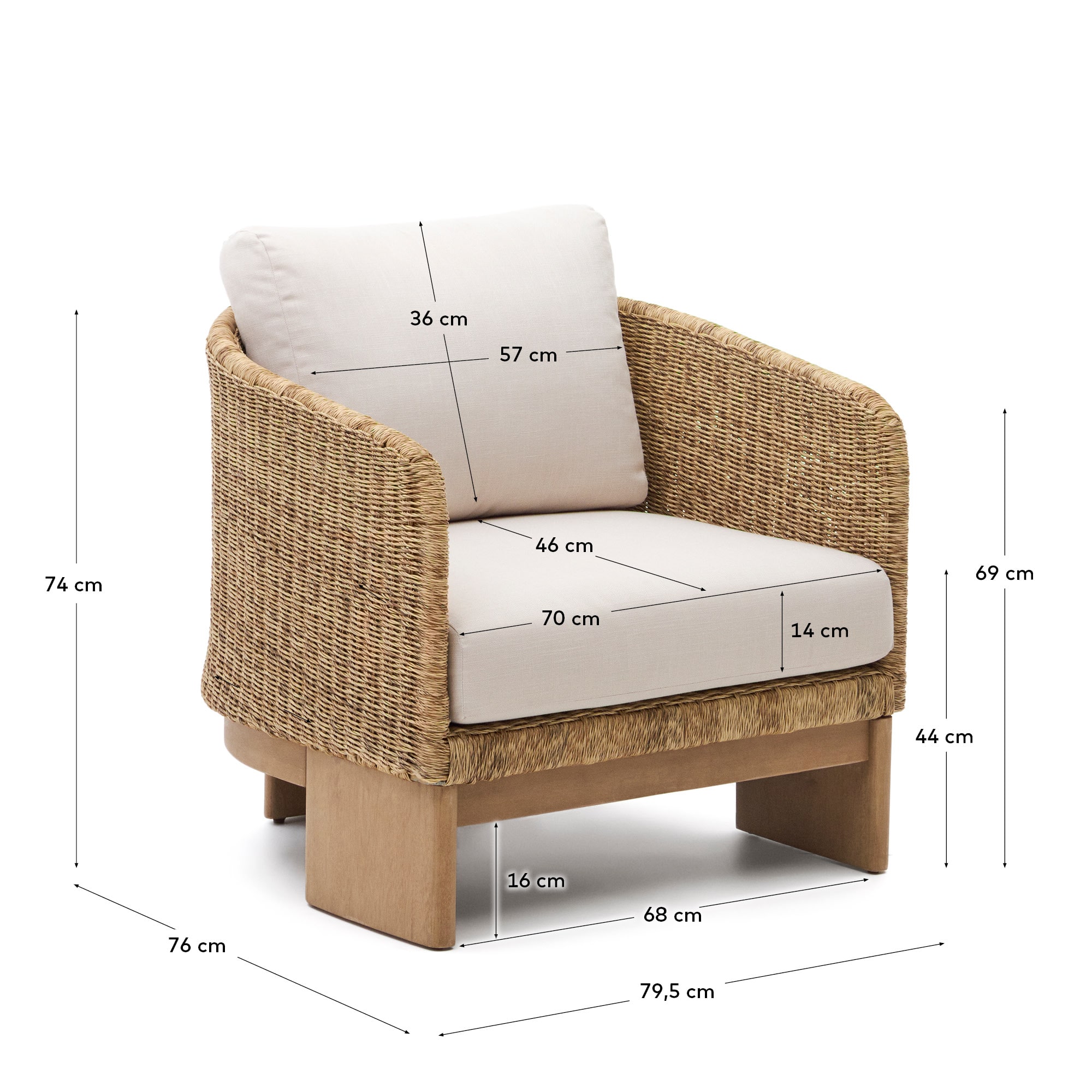 KAVE HOME Sessel XORIGUER KAVE HOME Sessel XORIGUER