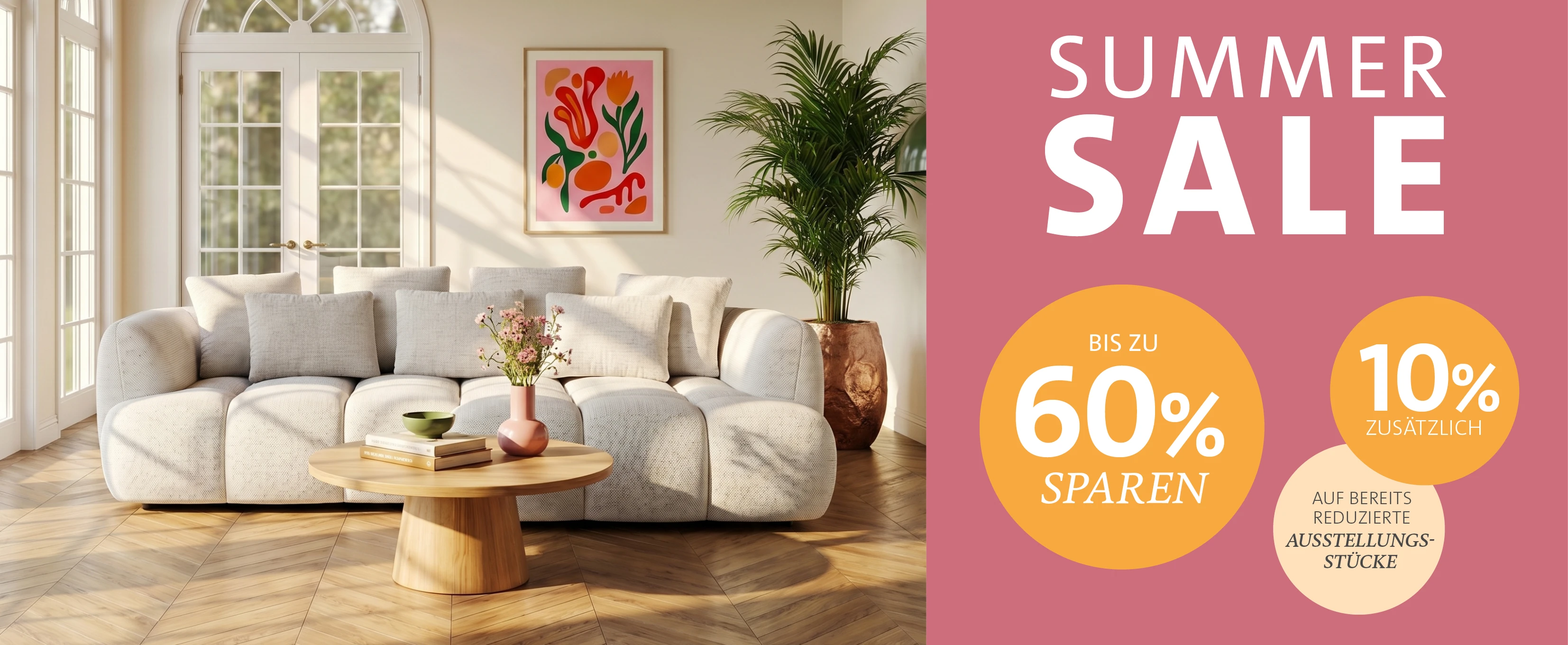 Summer Sale – Bis zu 60% sparen!