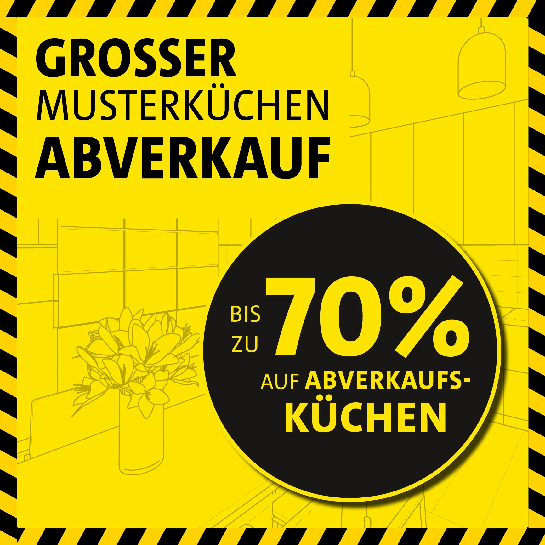 Großer Musterküchen Abverkauf