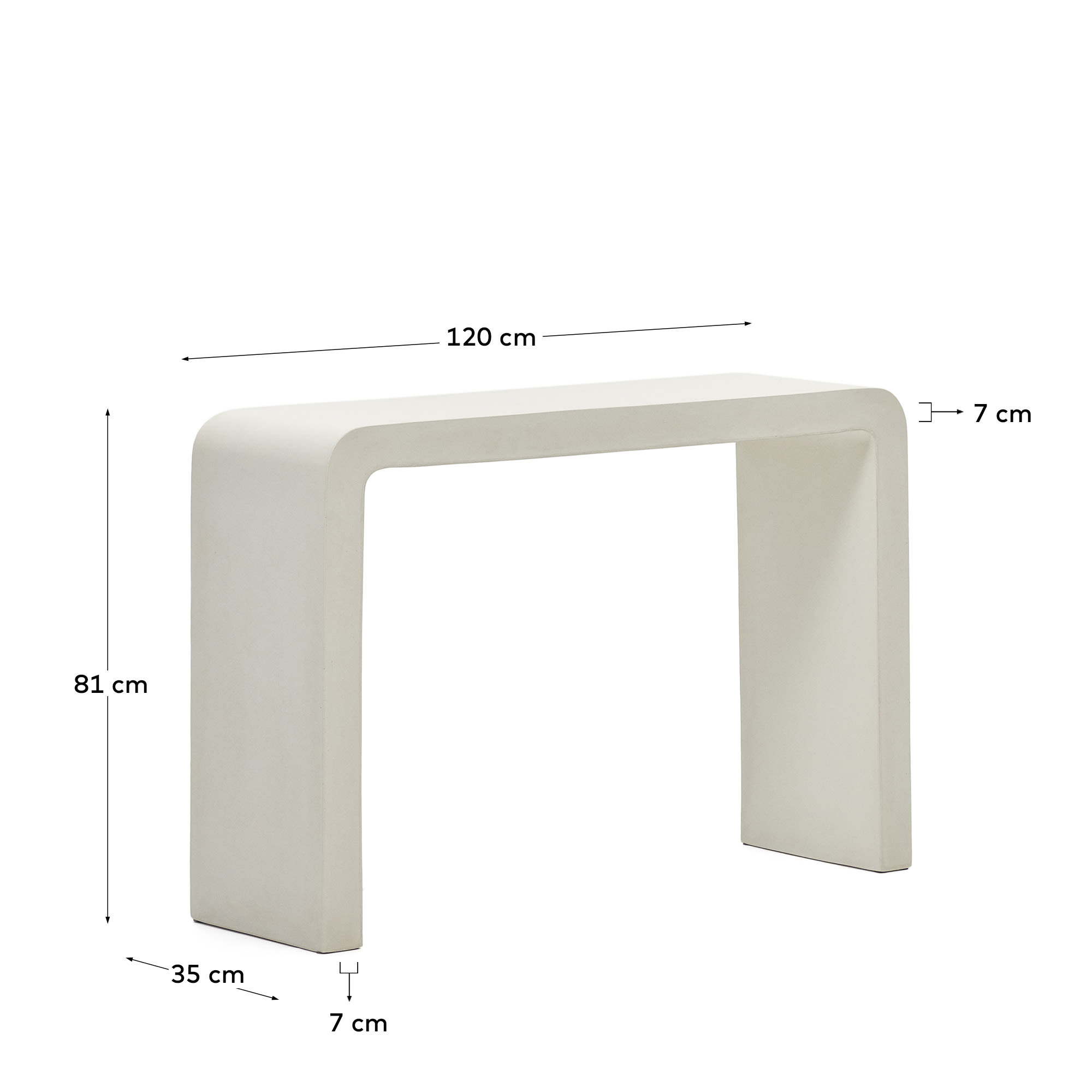 KAVE HOME Konsole AIGUABLAVA