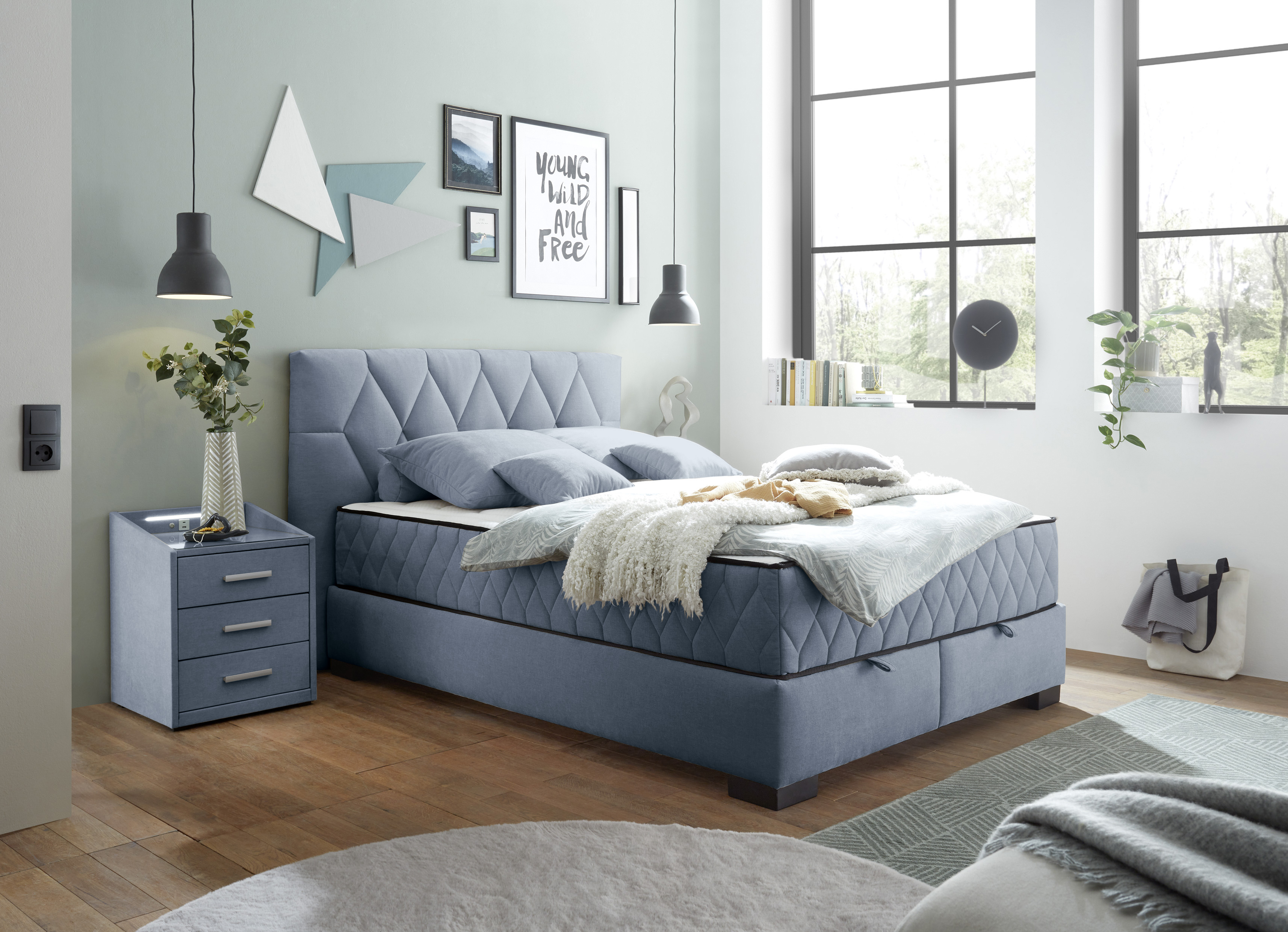 ED LIFESTYLE Boxbett NAGOL ED LIFESTYLE Boxspringbett NAGOL